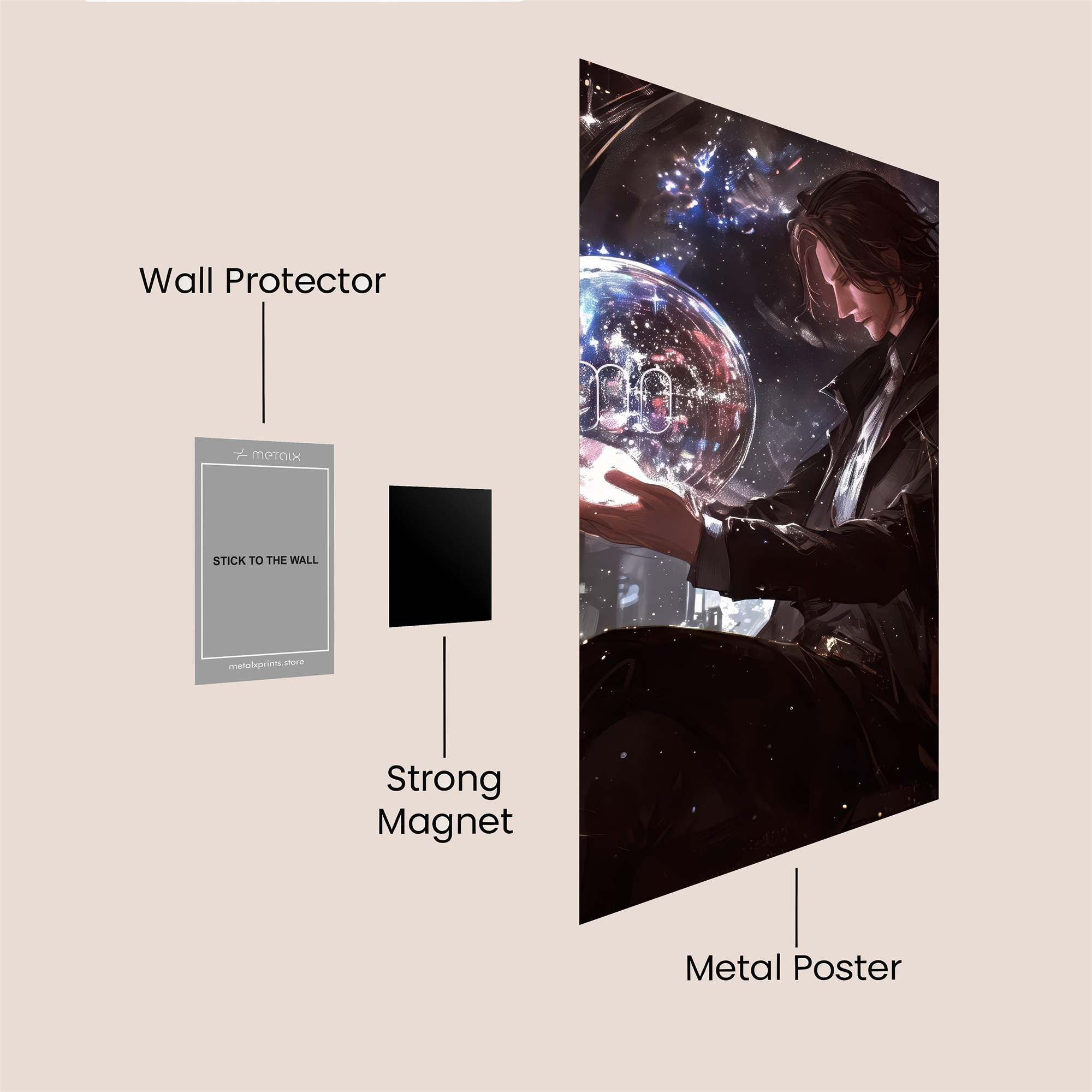 Orb Whisperer Safe Wall Magnetic / M