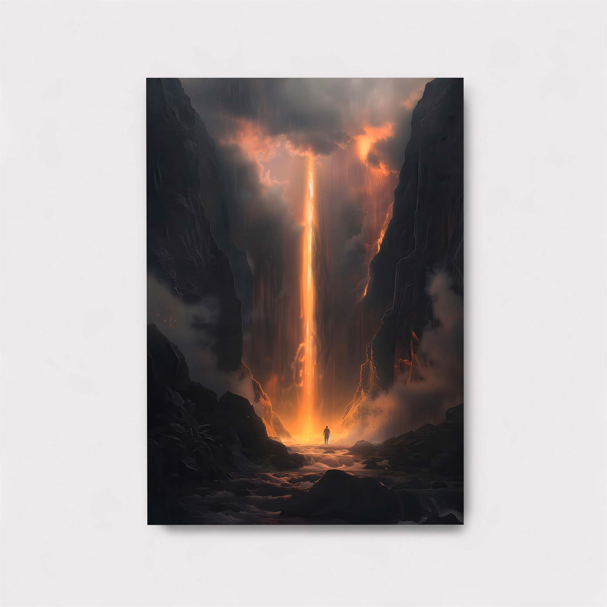 Lava Cascade Safe Wall Magnetic / M