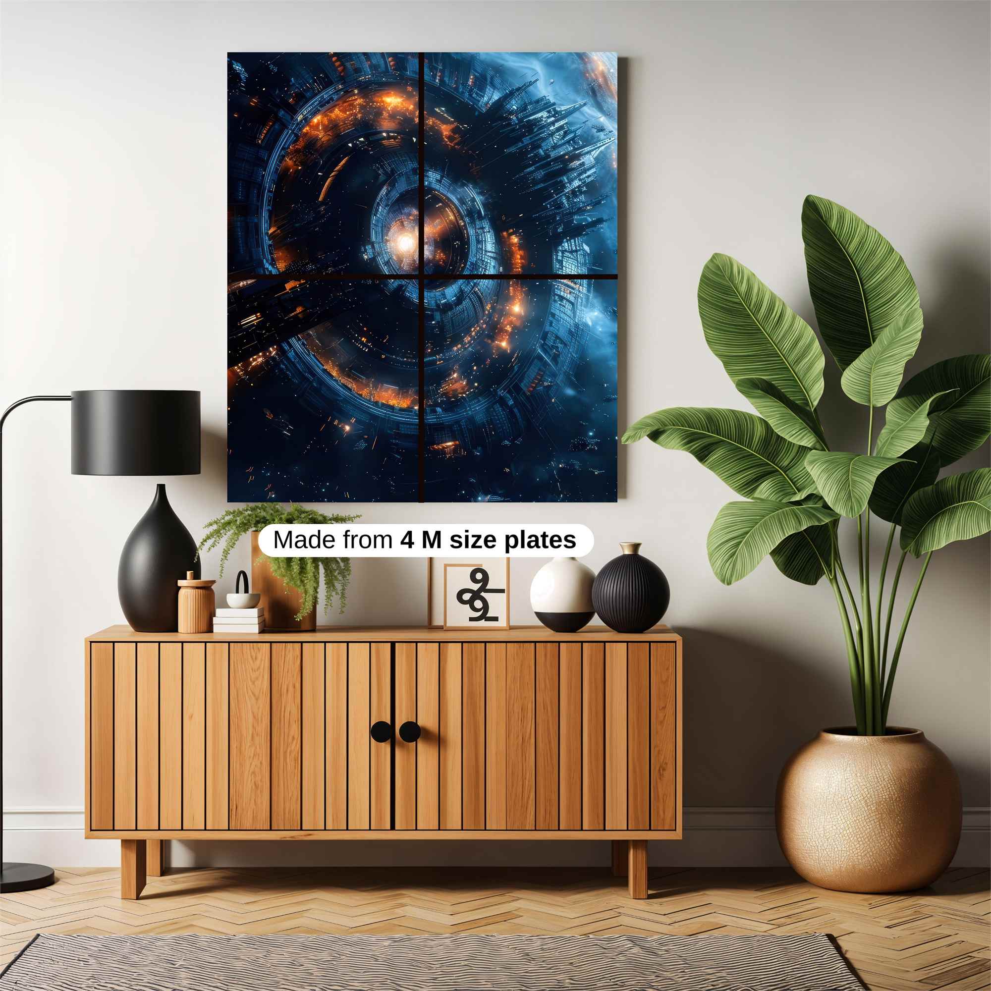 Dyson Sphere Safe Wall Magnetic / M