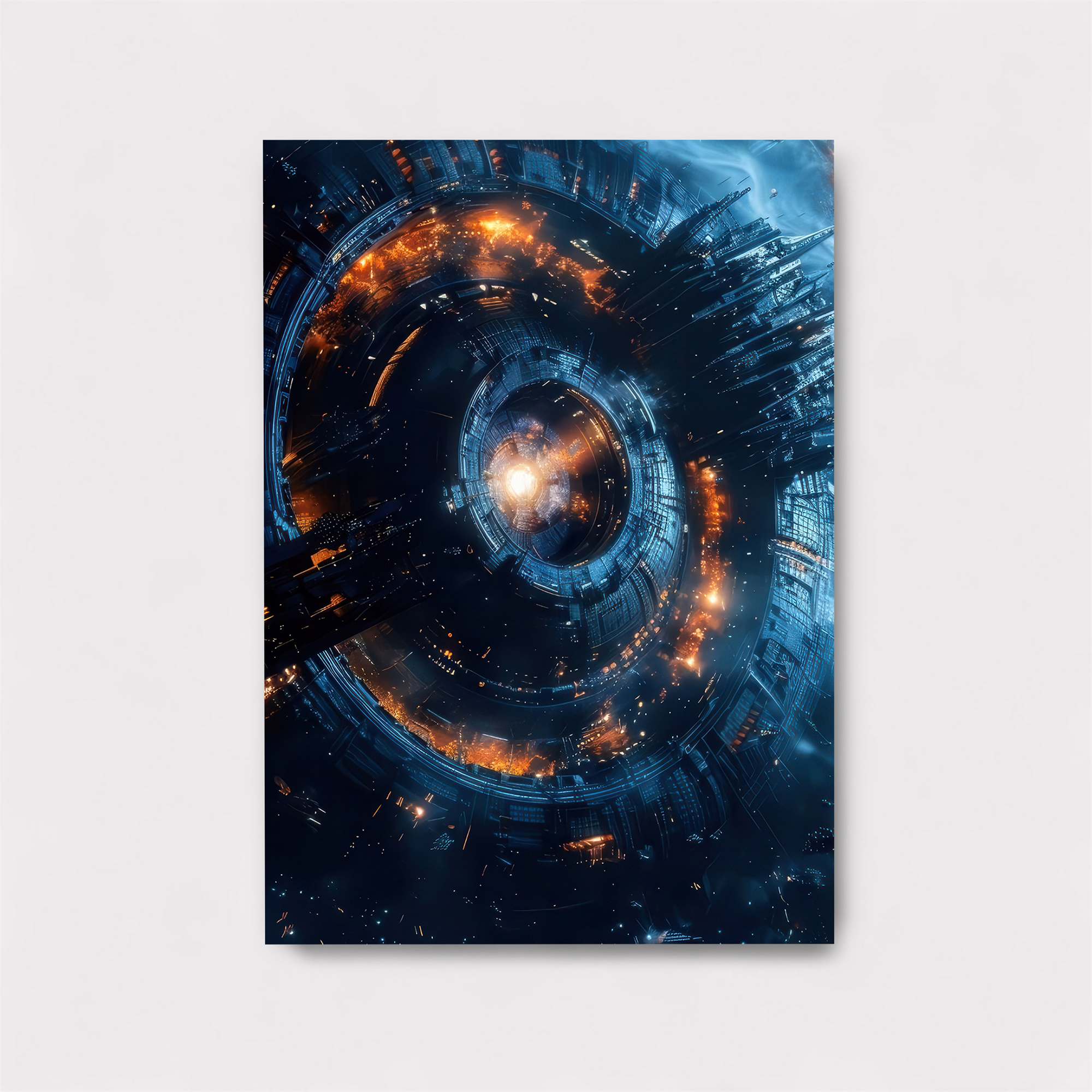 Dyson Sphere Safe Wall Magnetic / M