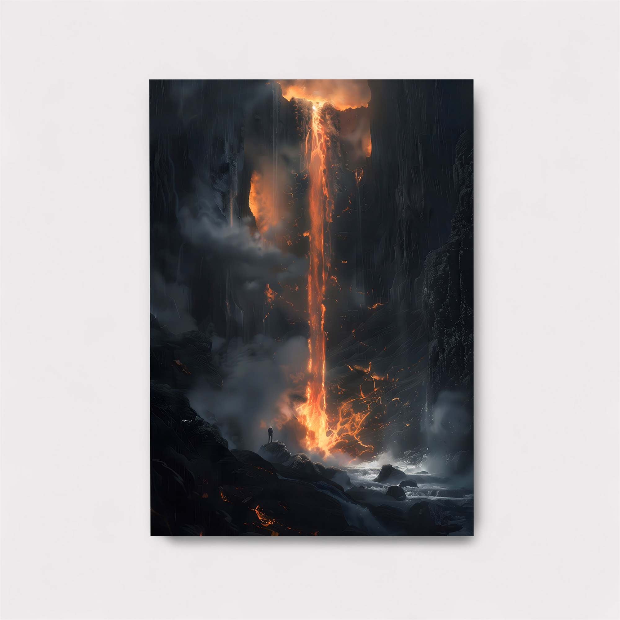 Lava Cascade Safe Wall Magnetic / M