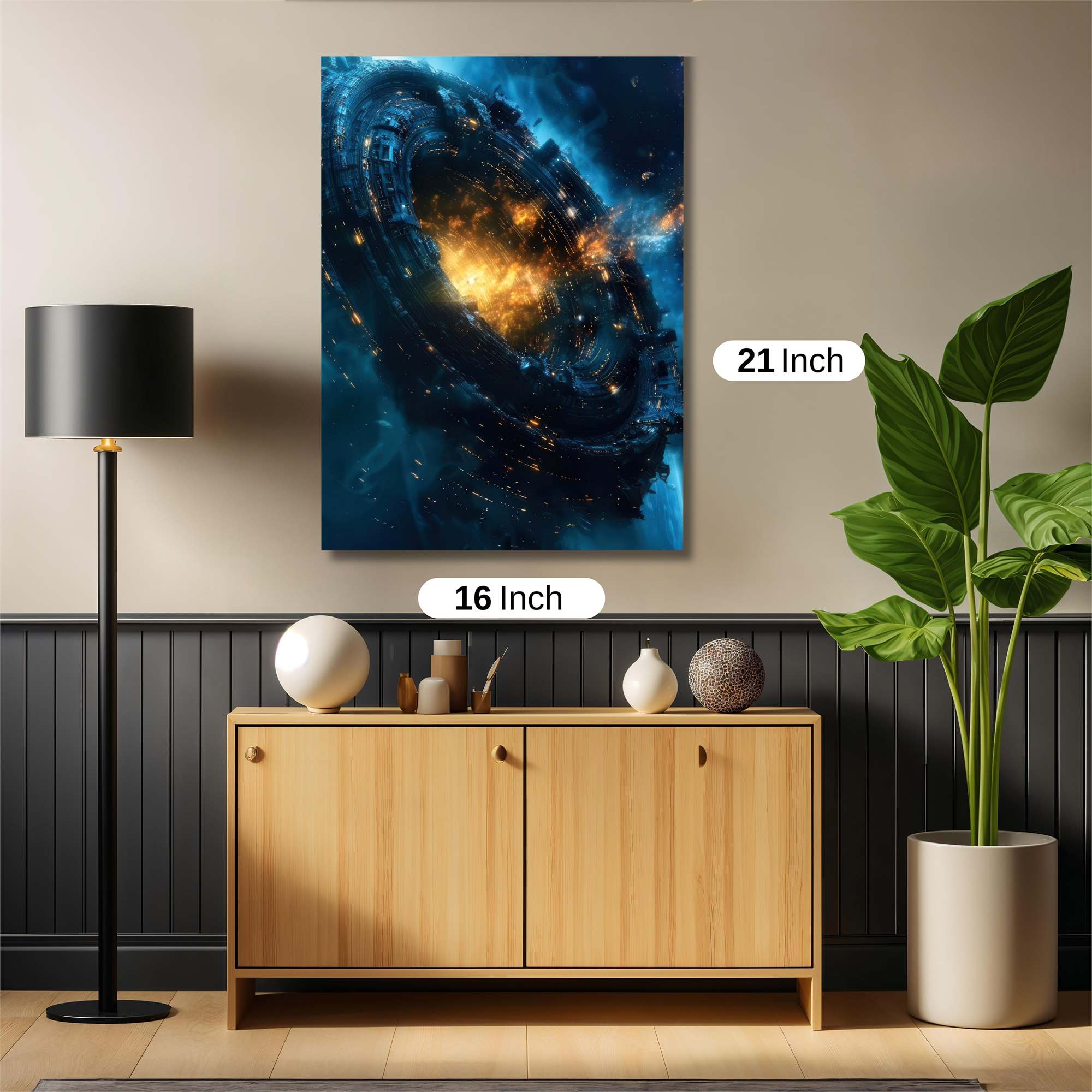 Stargate Ablaze Safe Wall Magnetic / M