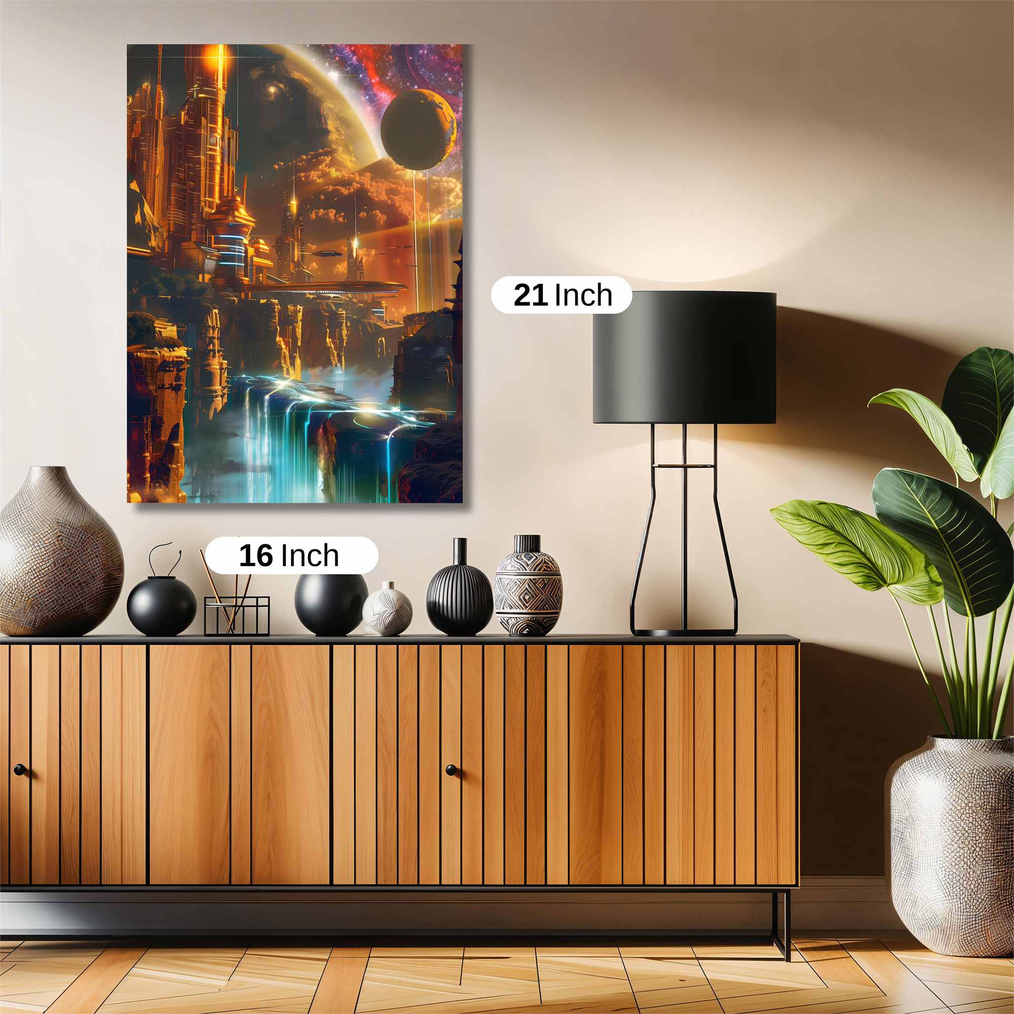 Neon Metropolis Safe Wall Magnetic / M