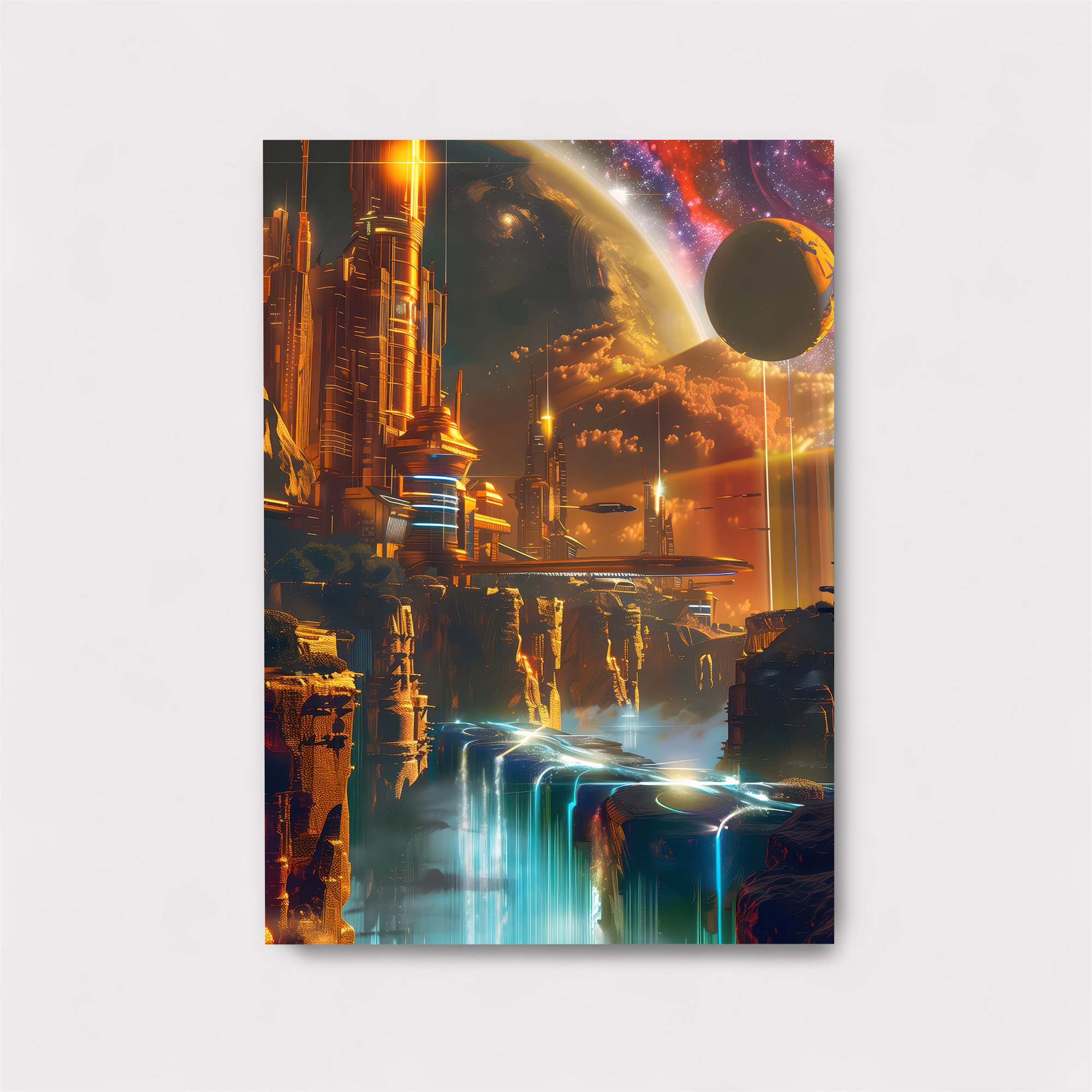 Neon Metropolis Safe Wall Magnetic / M