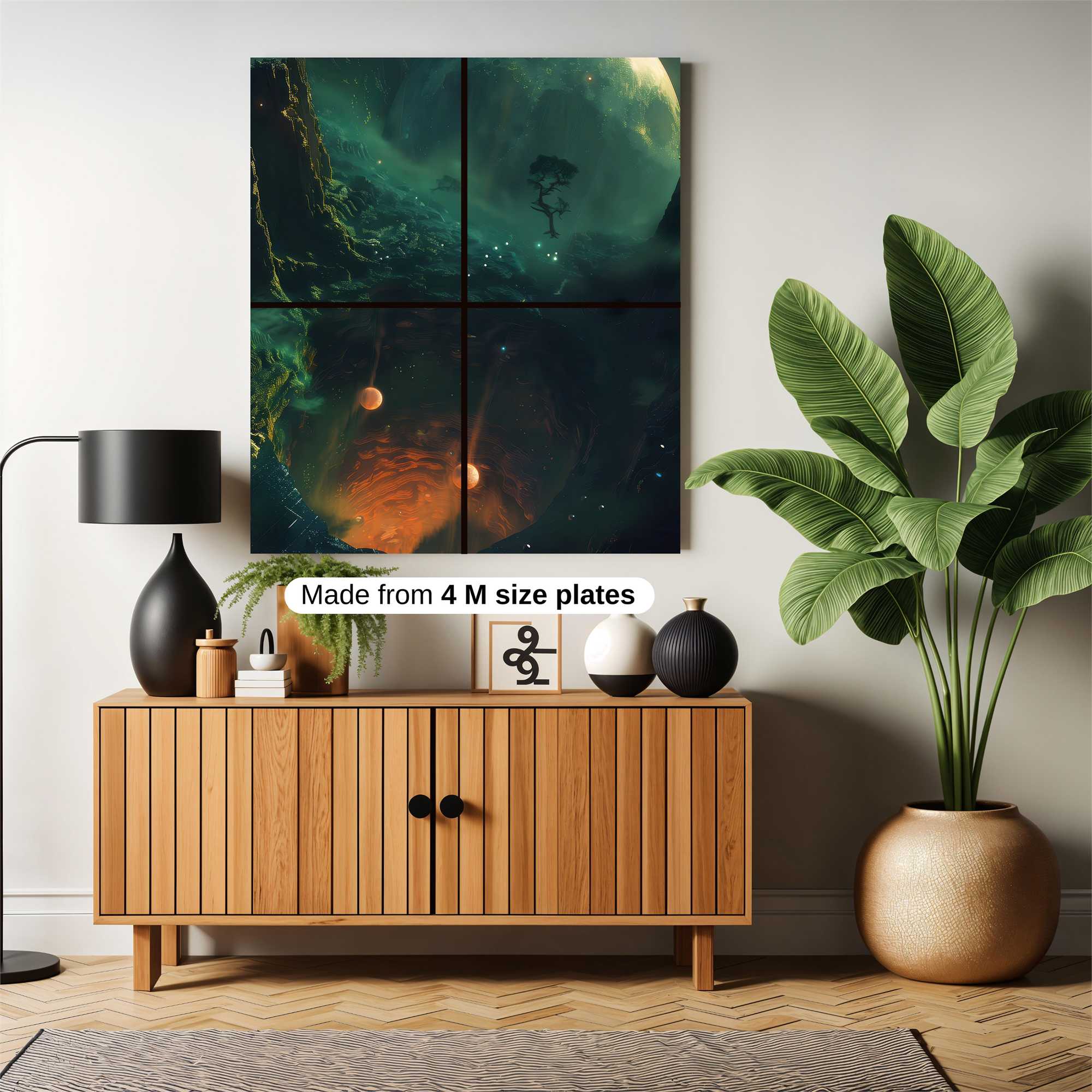 Cosmic Serenity Safe Wall Magnetic / M