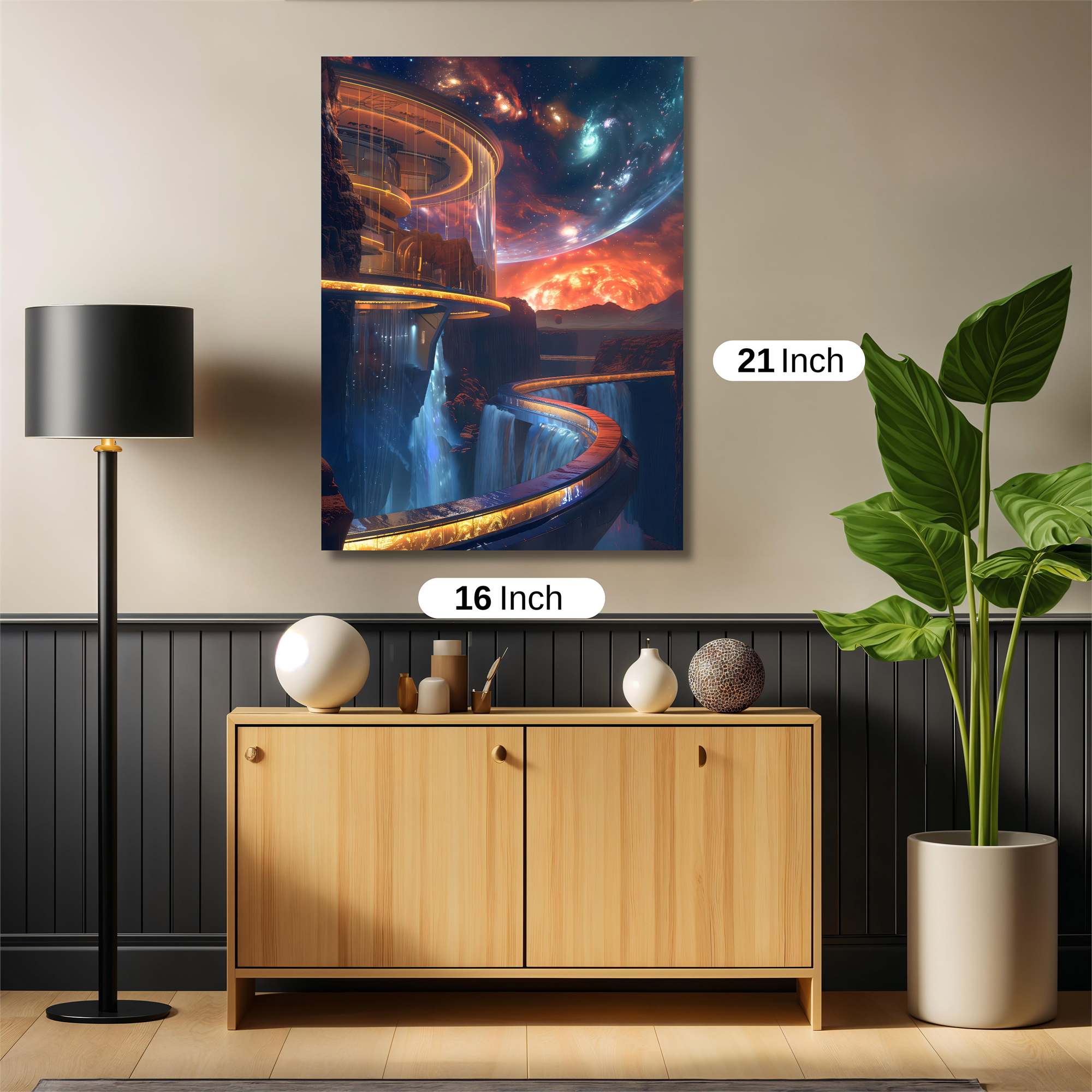 Nebula Nexus Safe Wall Magnetic / M