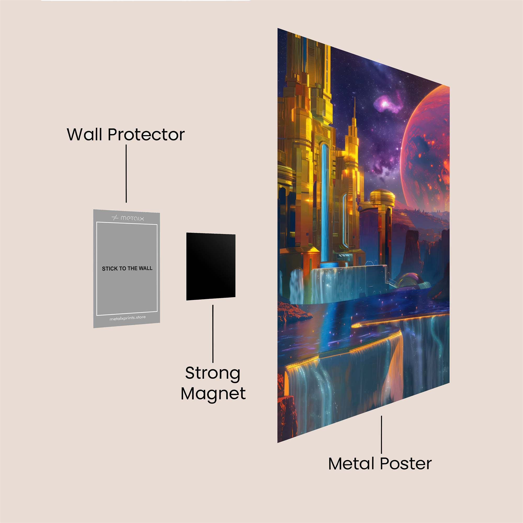 Mingus Majestic Safe Wall Magnetic / M