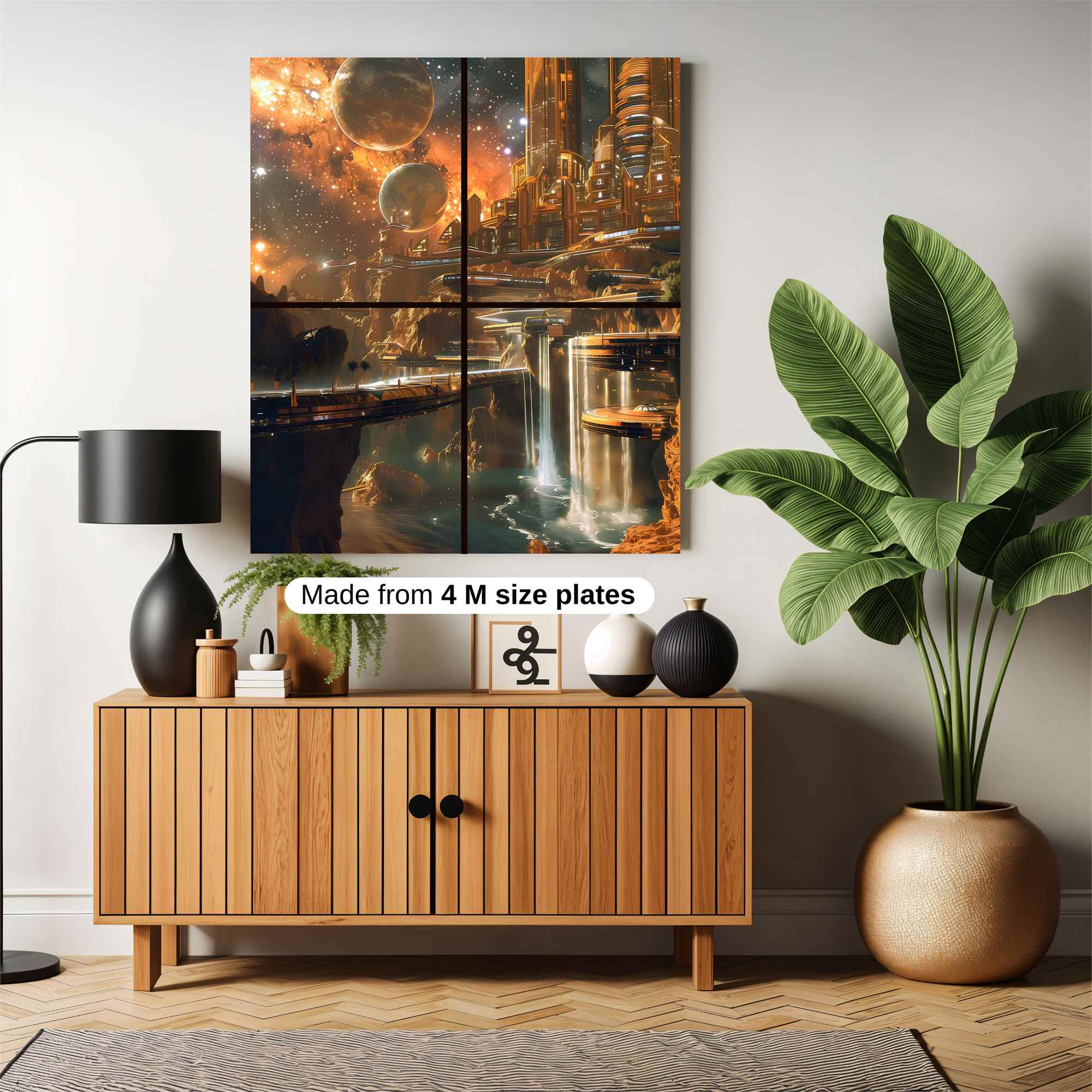 Cosmic Serenity Safe Wall Magnetic / M