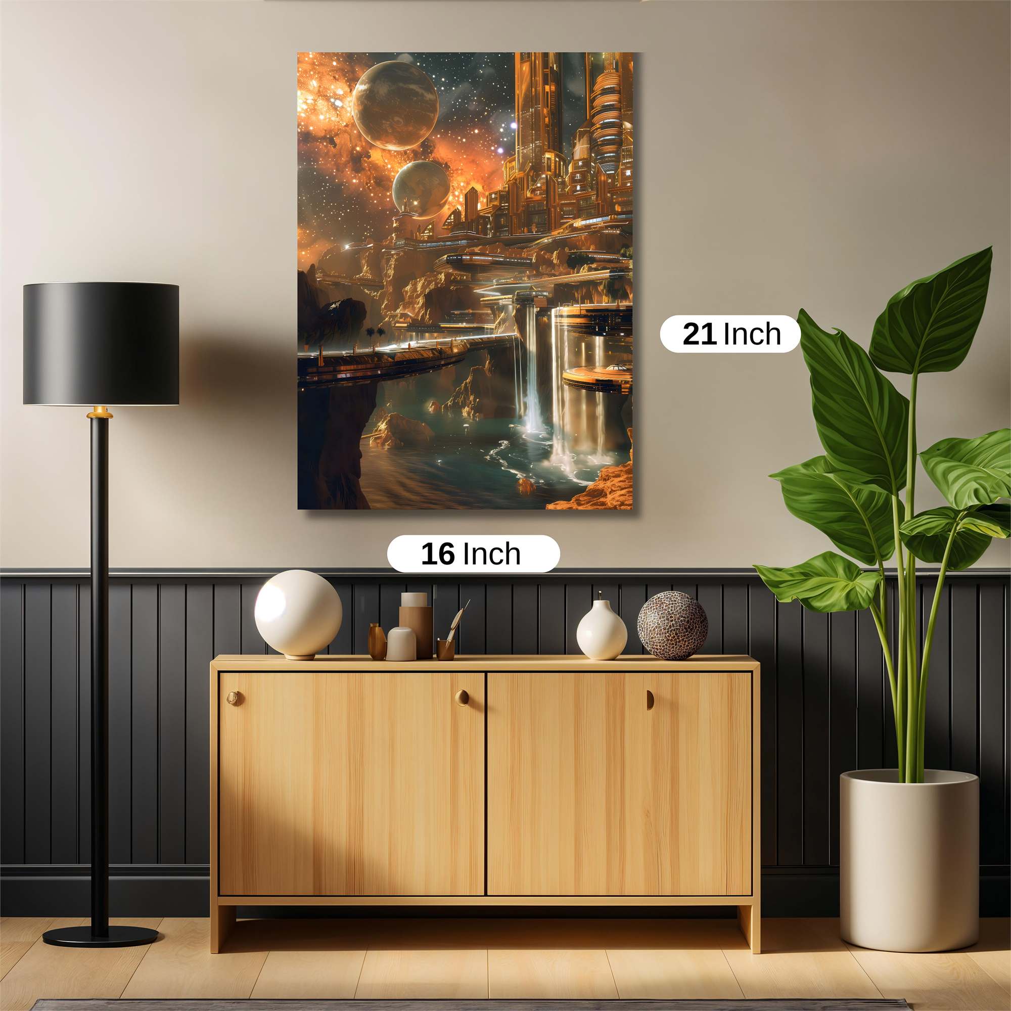 Cosmic Serenity Safe Wall Magnetic / M