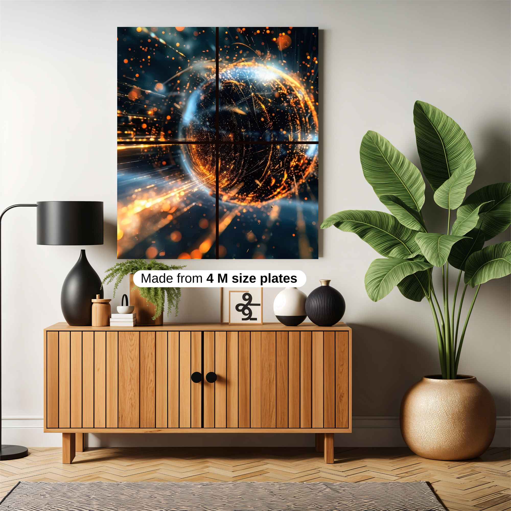 Cosmic Blaze Safe Wall Magnetic / M