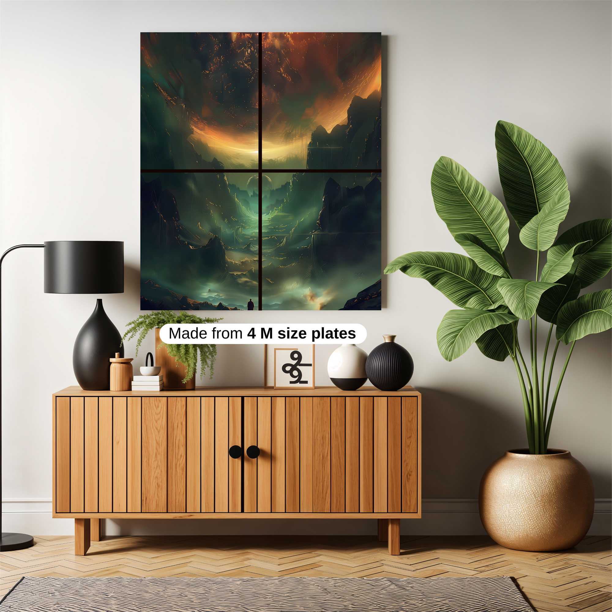 Cosmic Serenity Safe Wall Magnetic / M