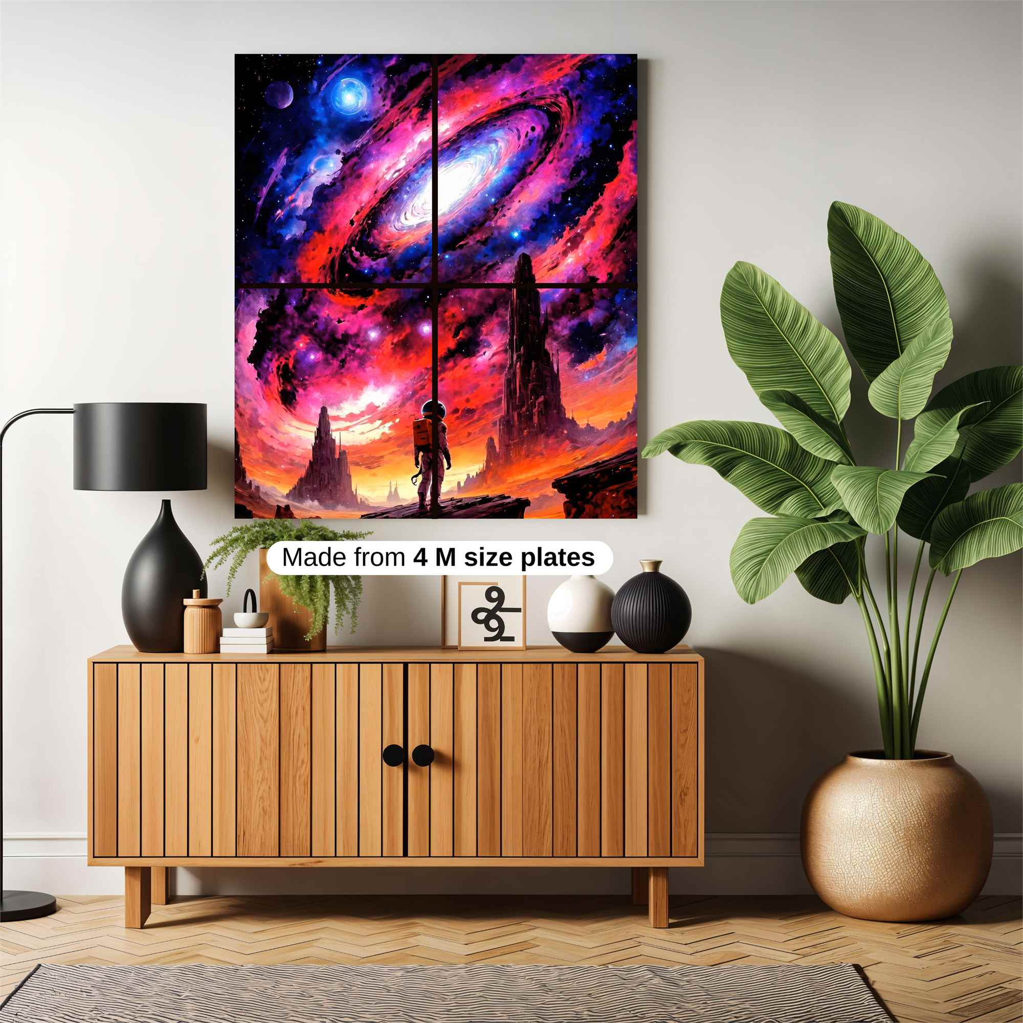 Astronaut Awe Safe Wall Magnetic / M