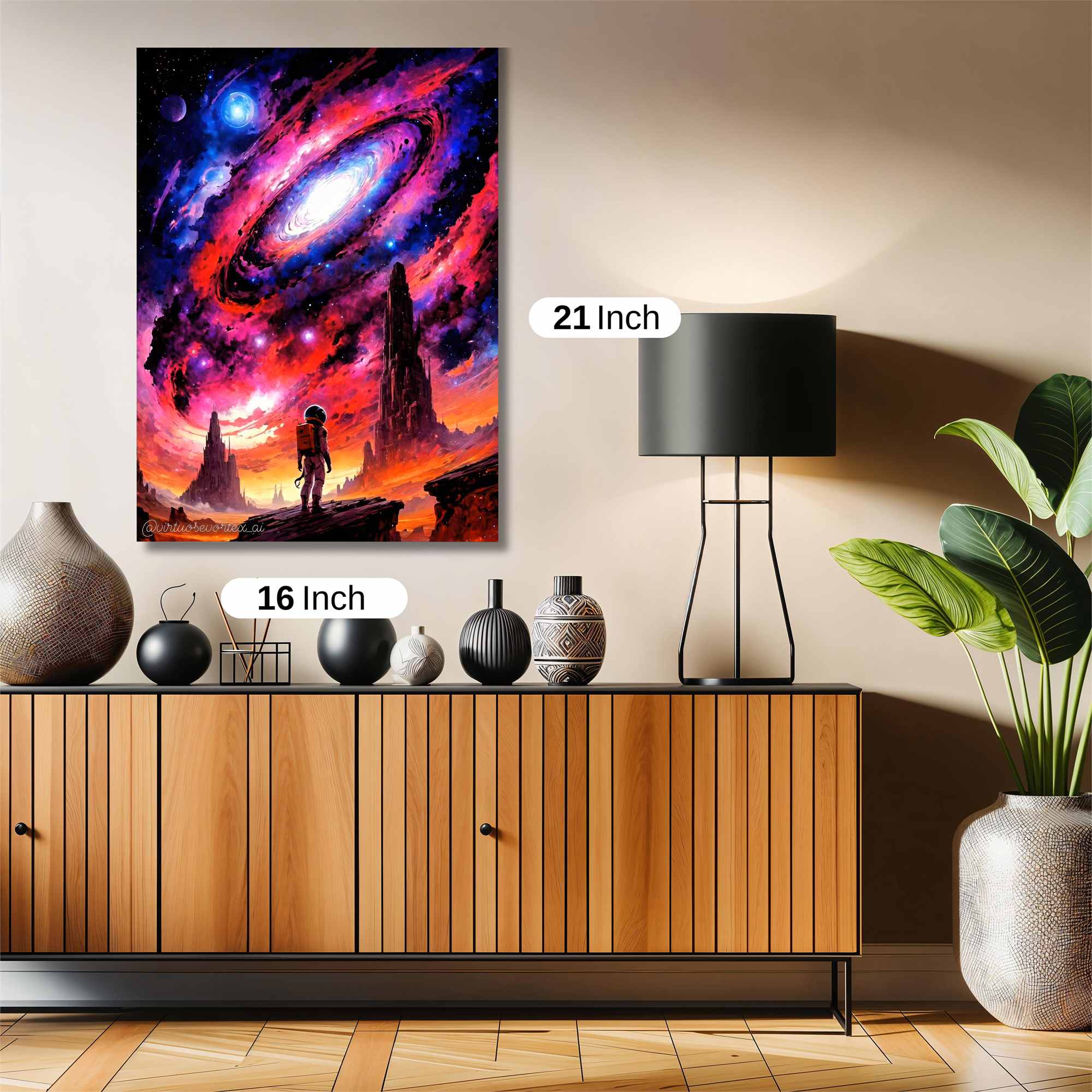 Astronaut Awe Safe Wall Magnetic / M