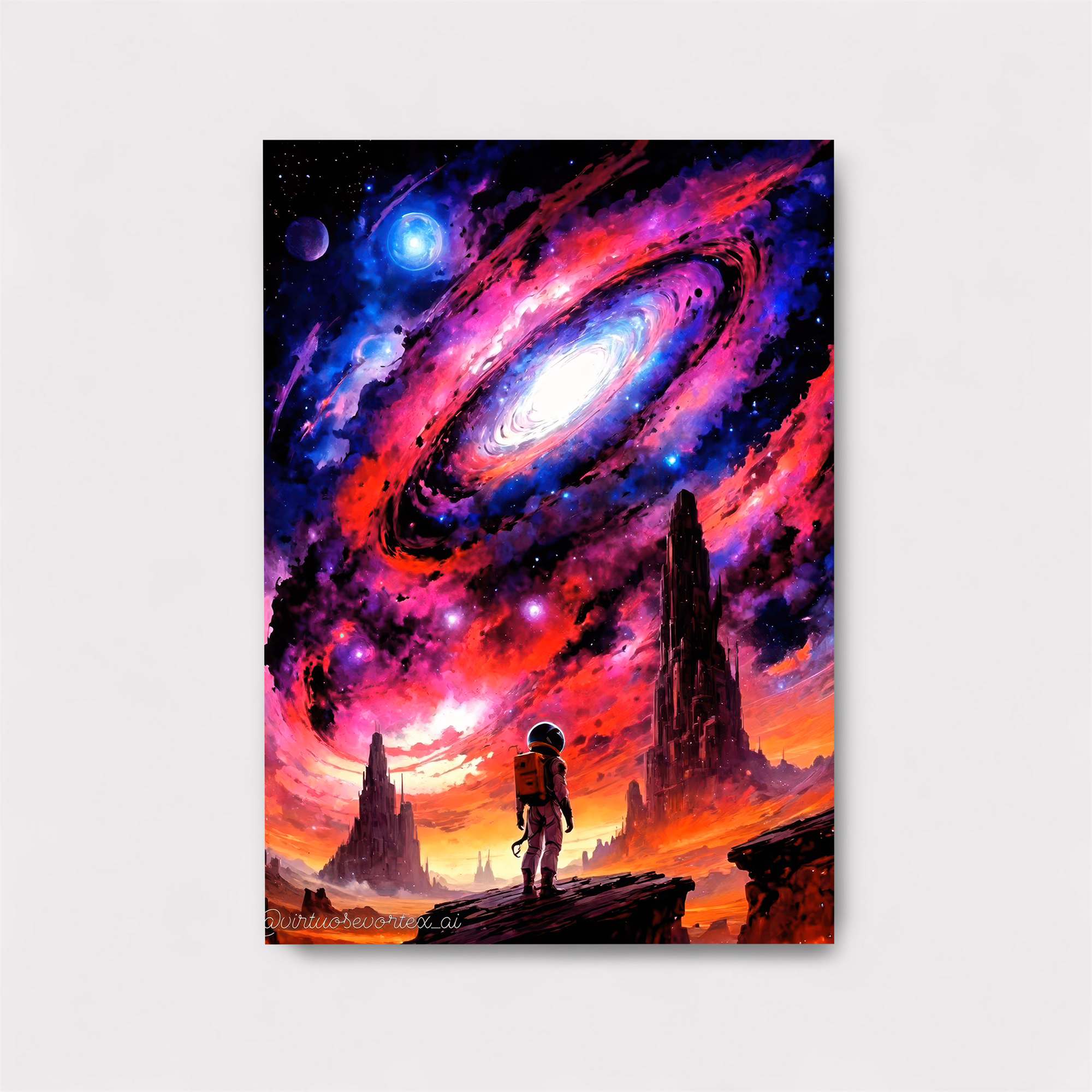 Astronaut Awe Safe Wall Magnetic / M