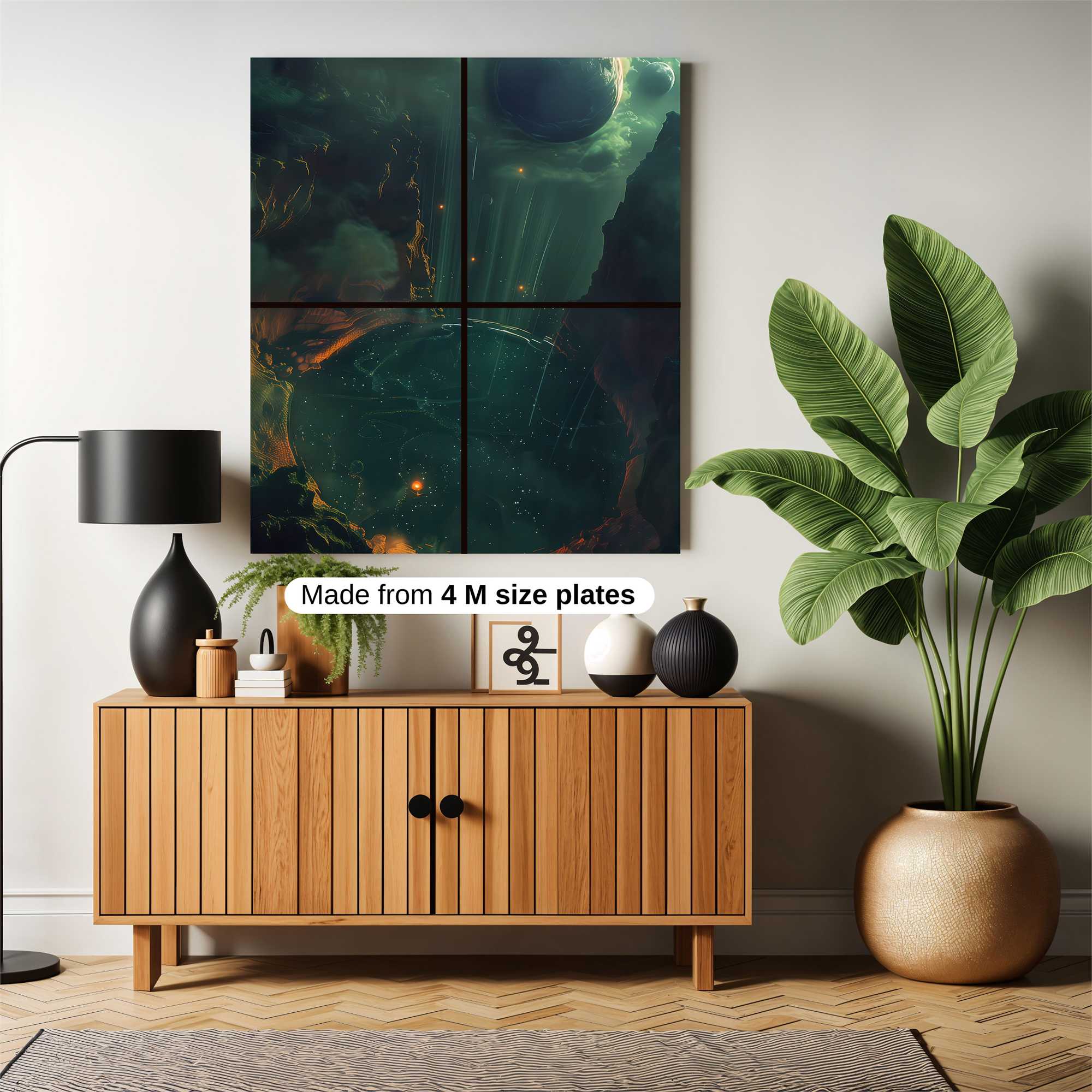 Cosmic Descent Safe Wall Magnetic / M