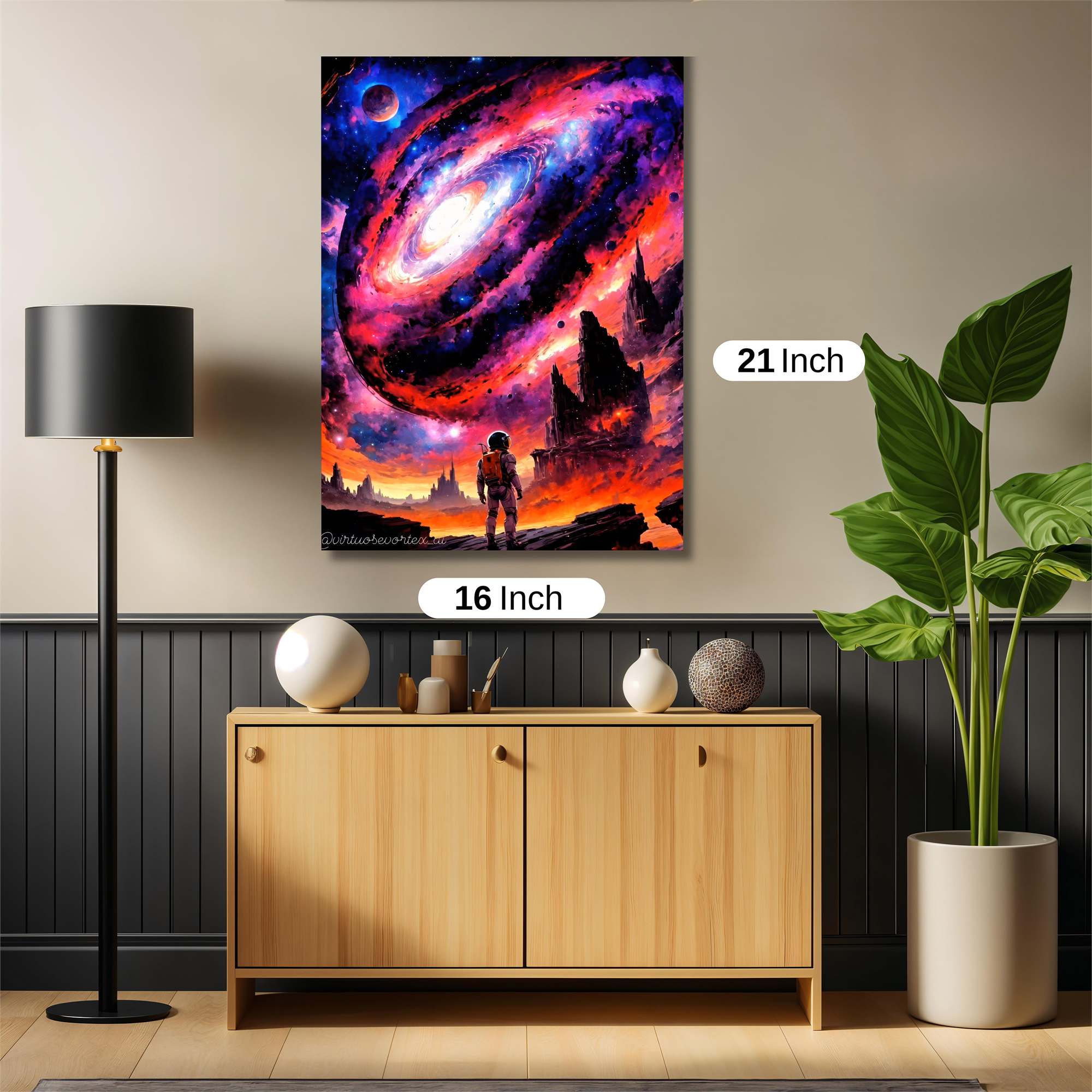 Galactic Awe Safe Wall Magnetic / M