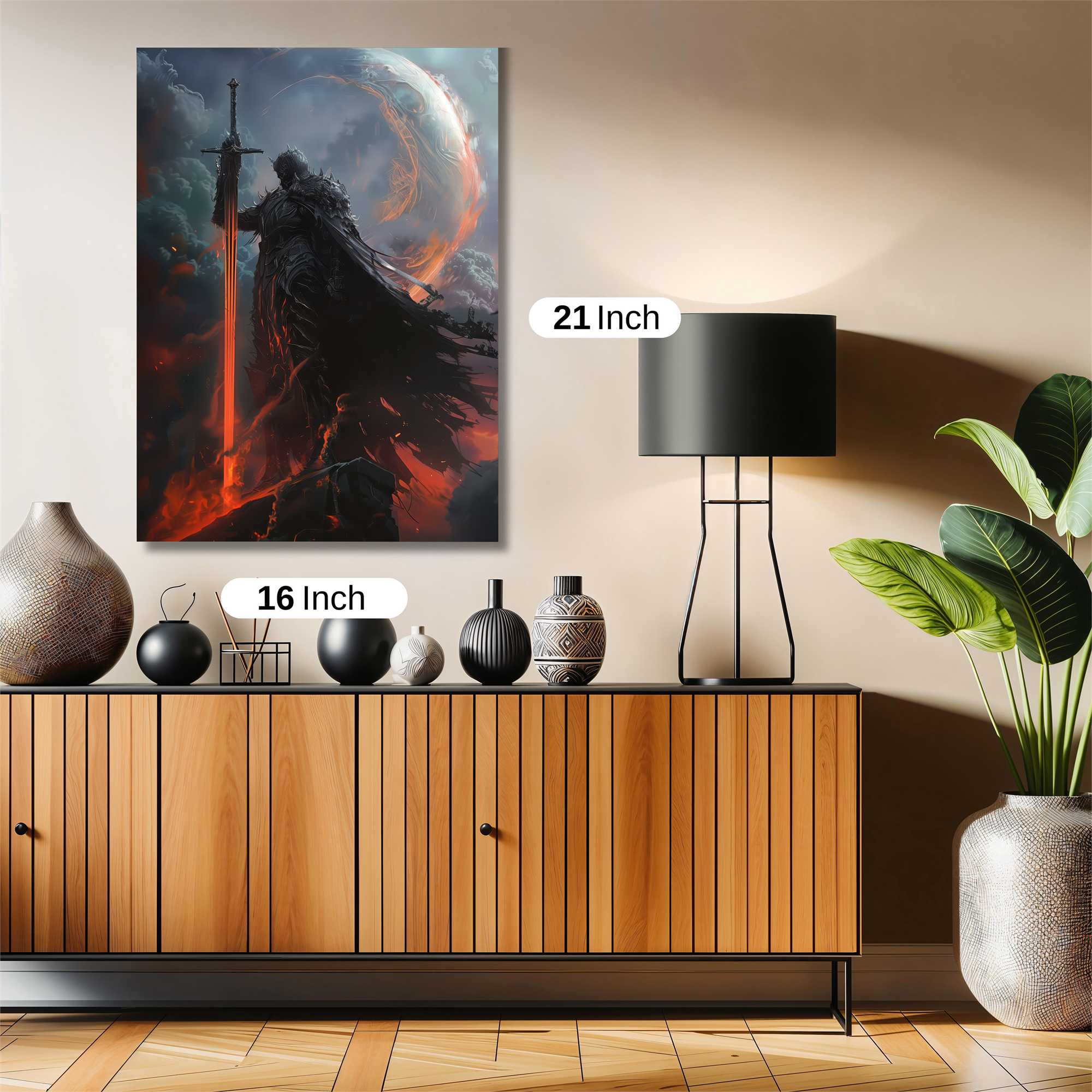 Knight Inferno Safe Wall Magnetic / M