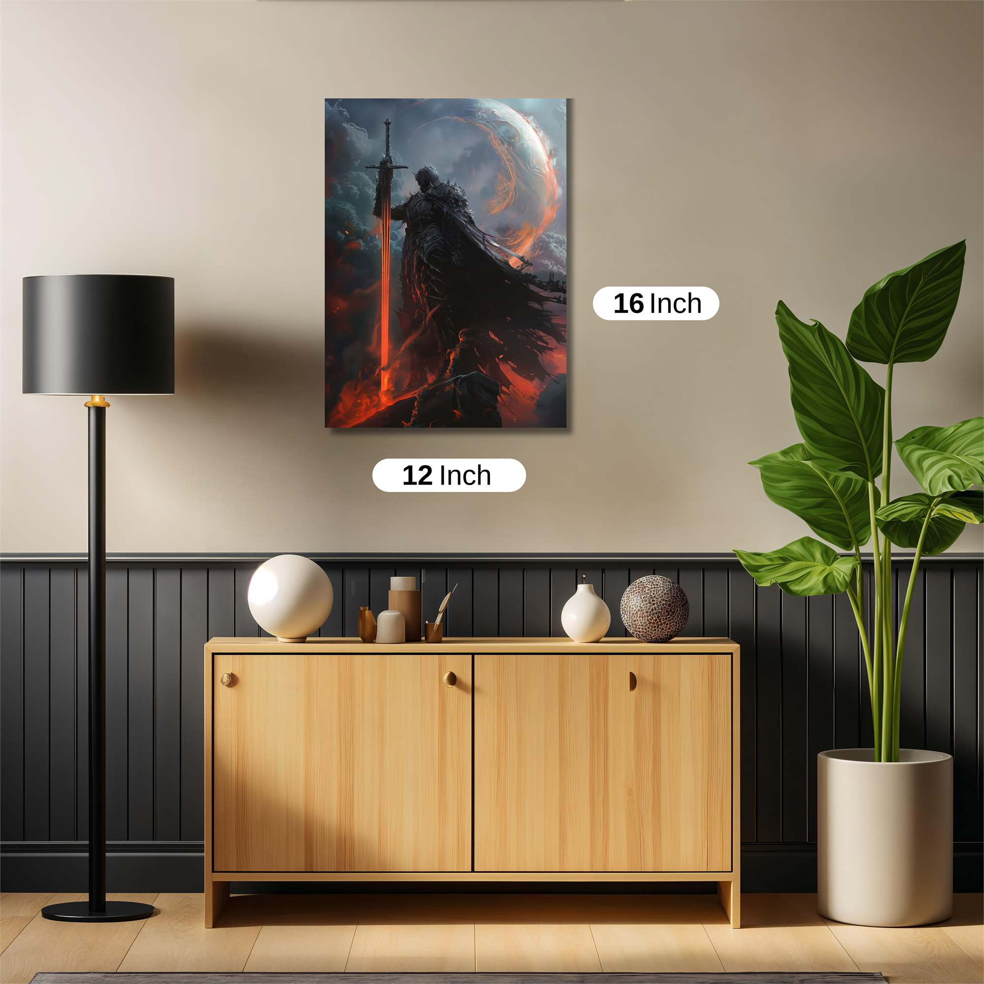 Knight Inferno Safe Wall Magnetic / M