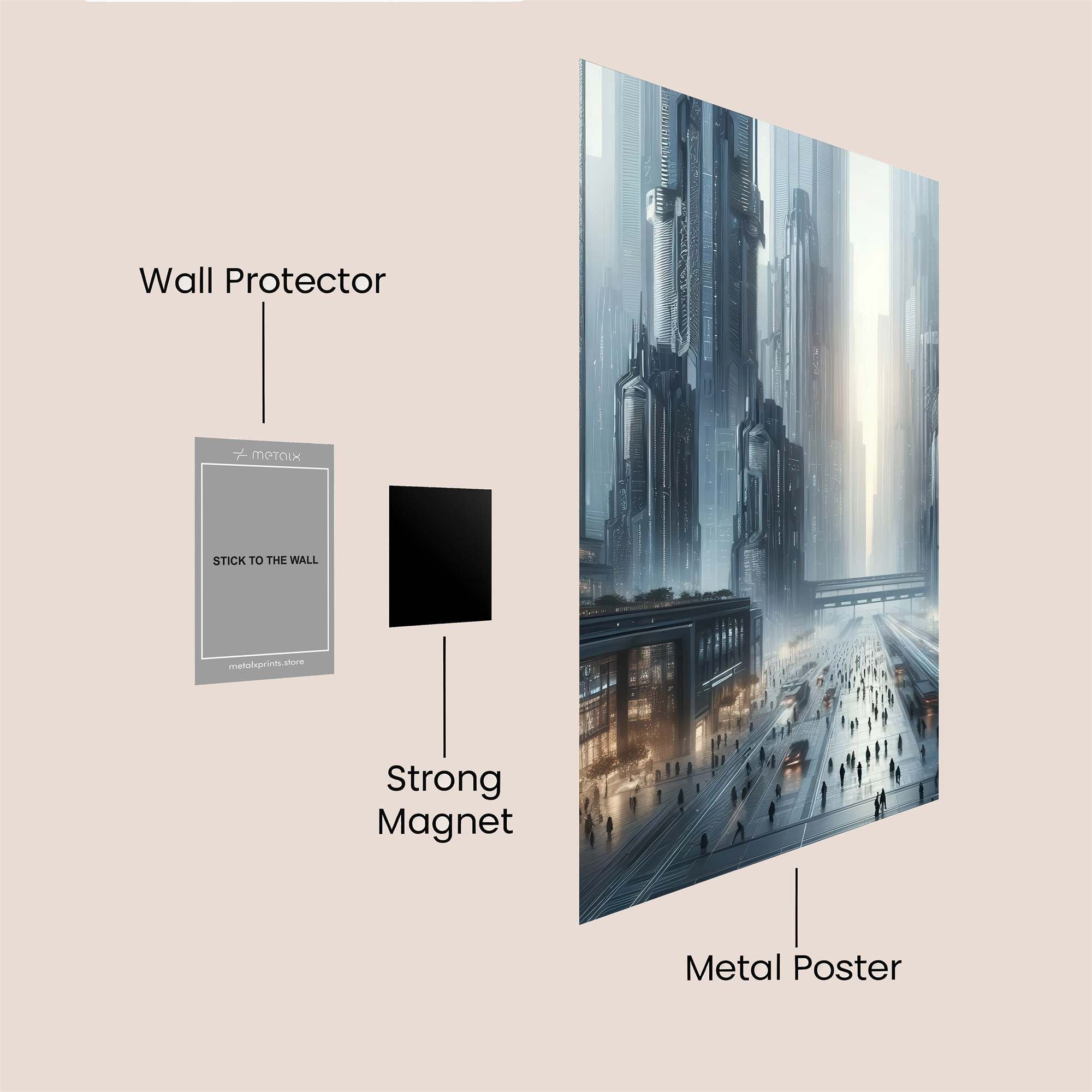Cyberpunk Serenity Safe Wall Magnetic / M