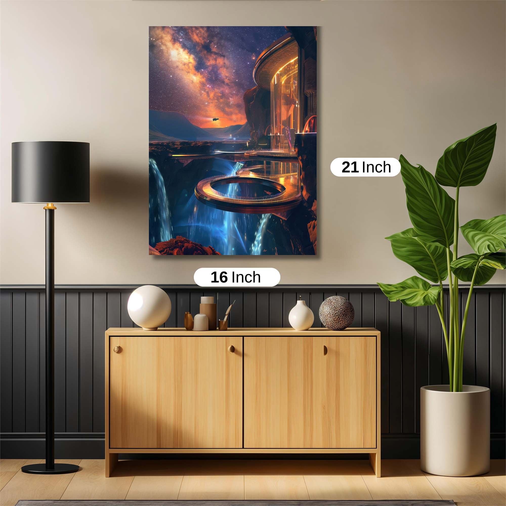 Starry Serenity Safe Wall Magnetic / M