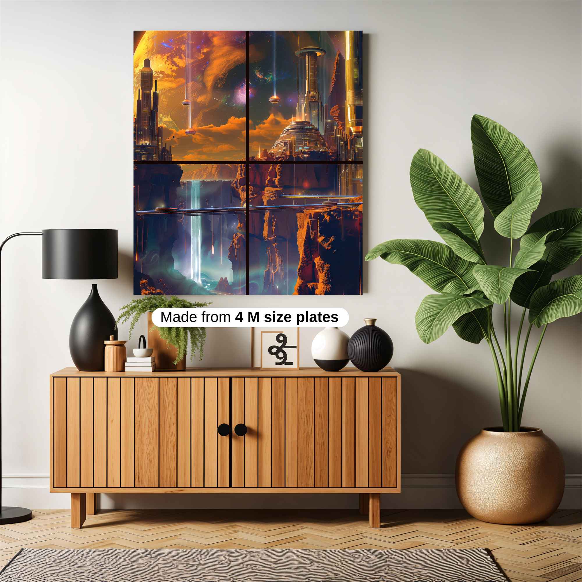 Cosmic Serenity Safe Wall Magnetic / M