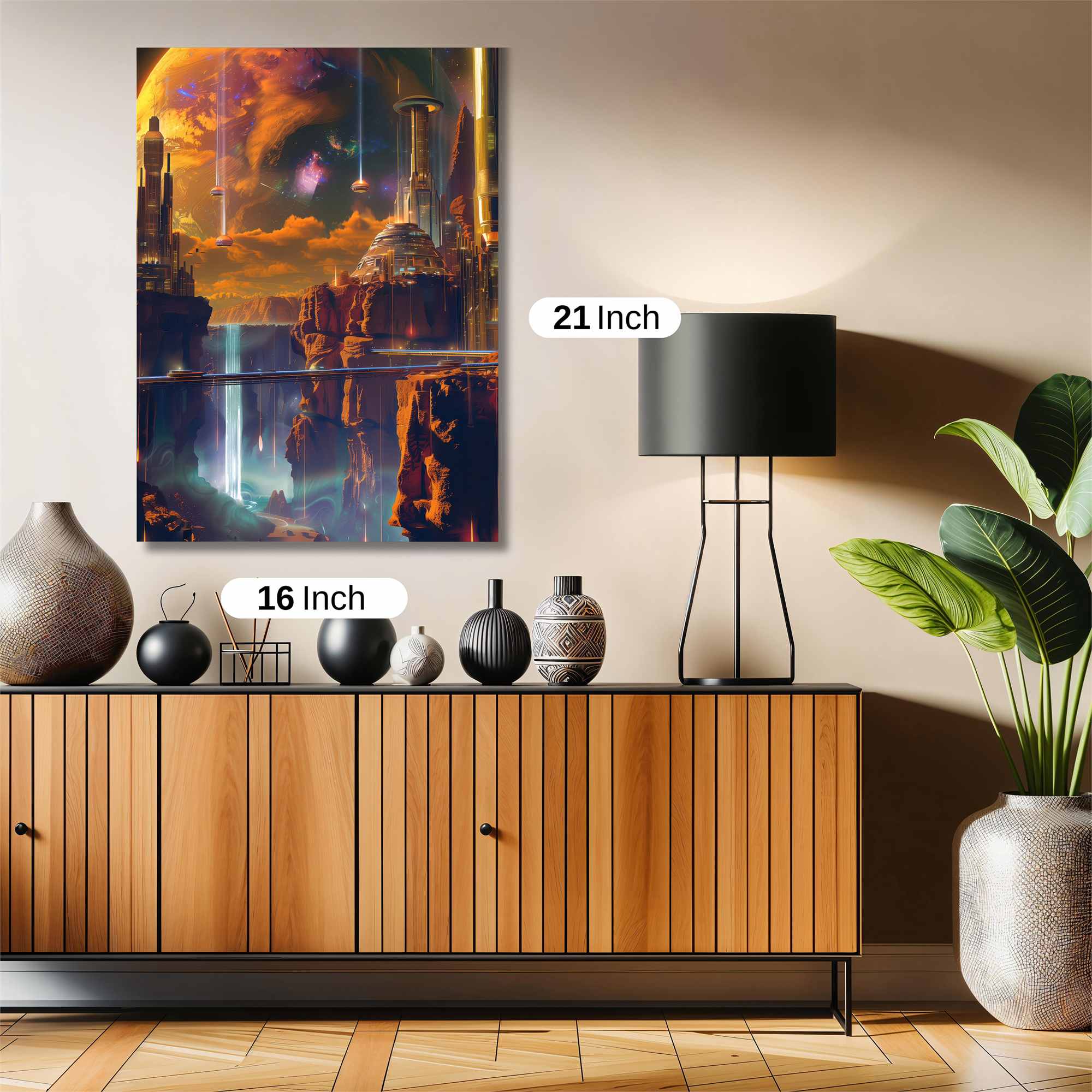 Cosmic Serenity Safe Wall Magnetic / M