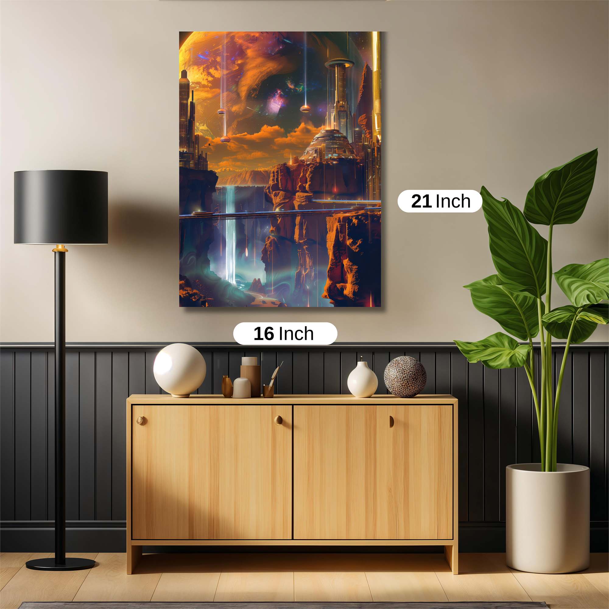 Cosmic Serenity Safe Wall Magnetic / M