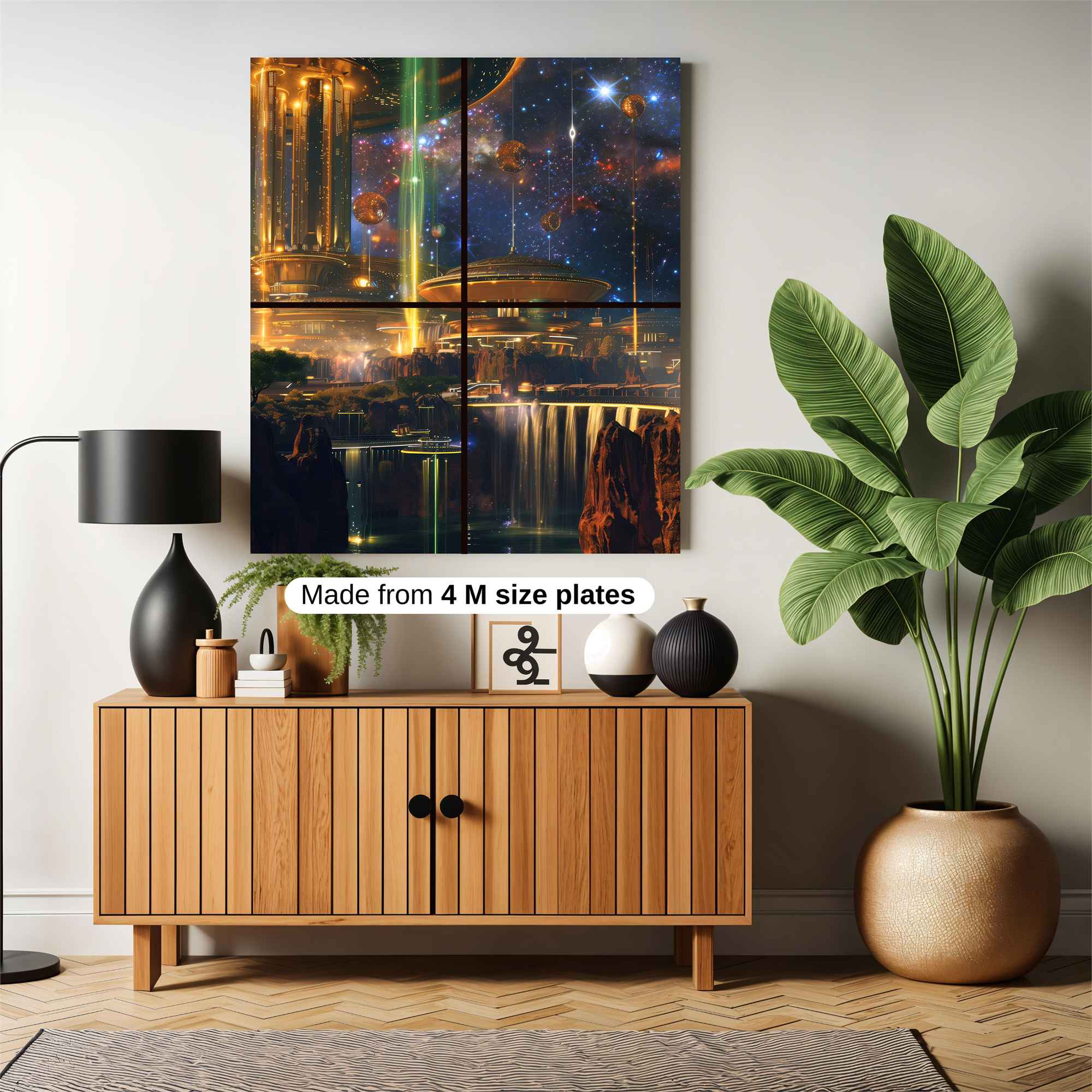 Cosmic Serenity Safe Wall Magnetic / M