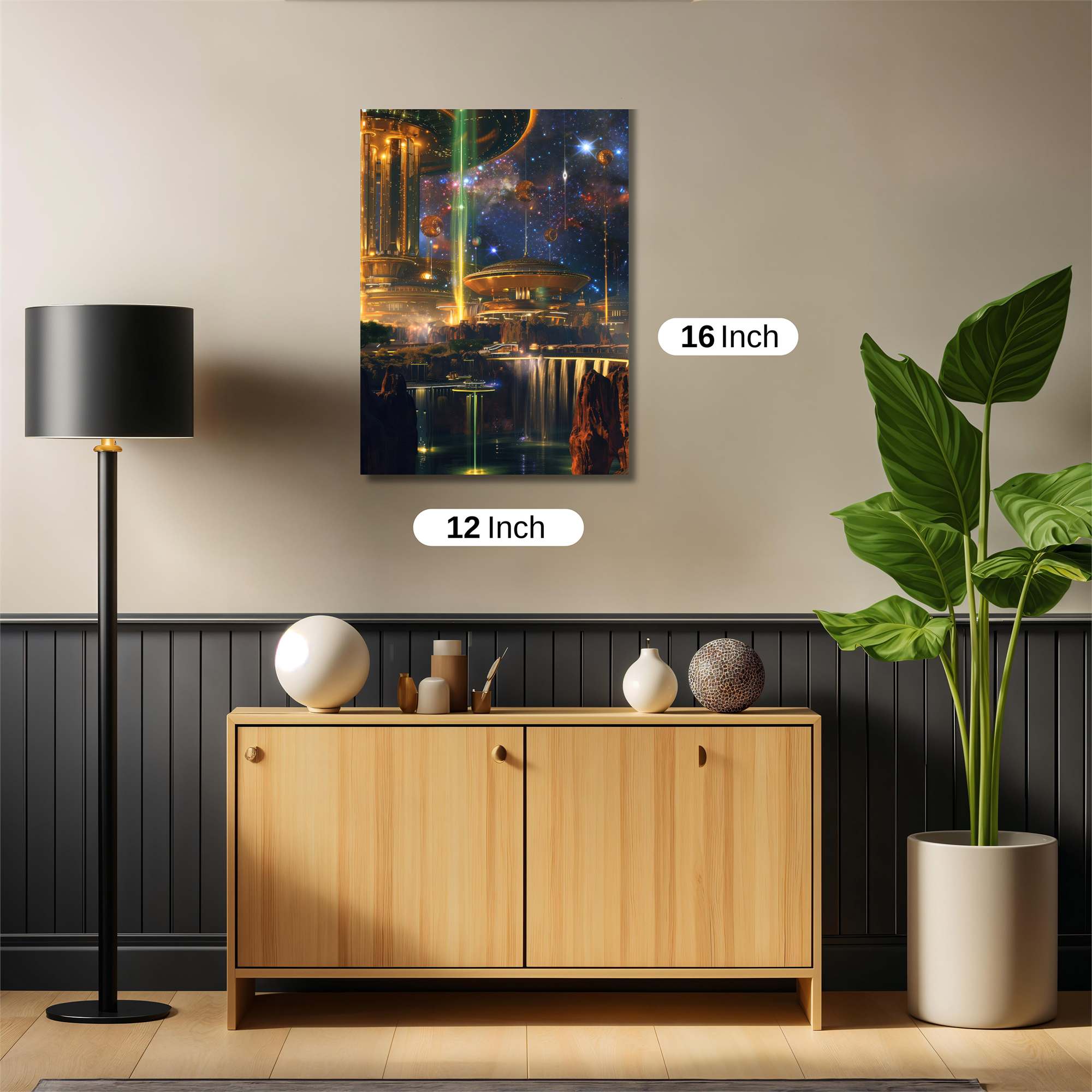 Cosmic Serenity Safe Wall Magnetic / M
