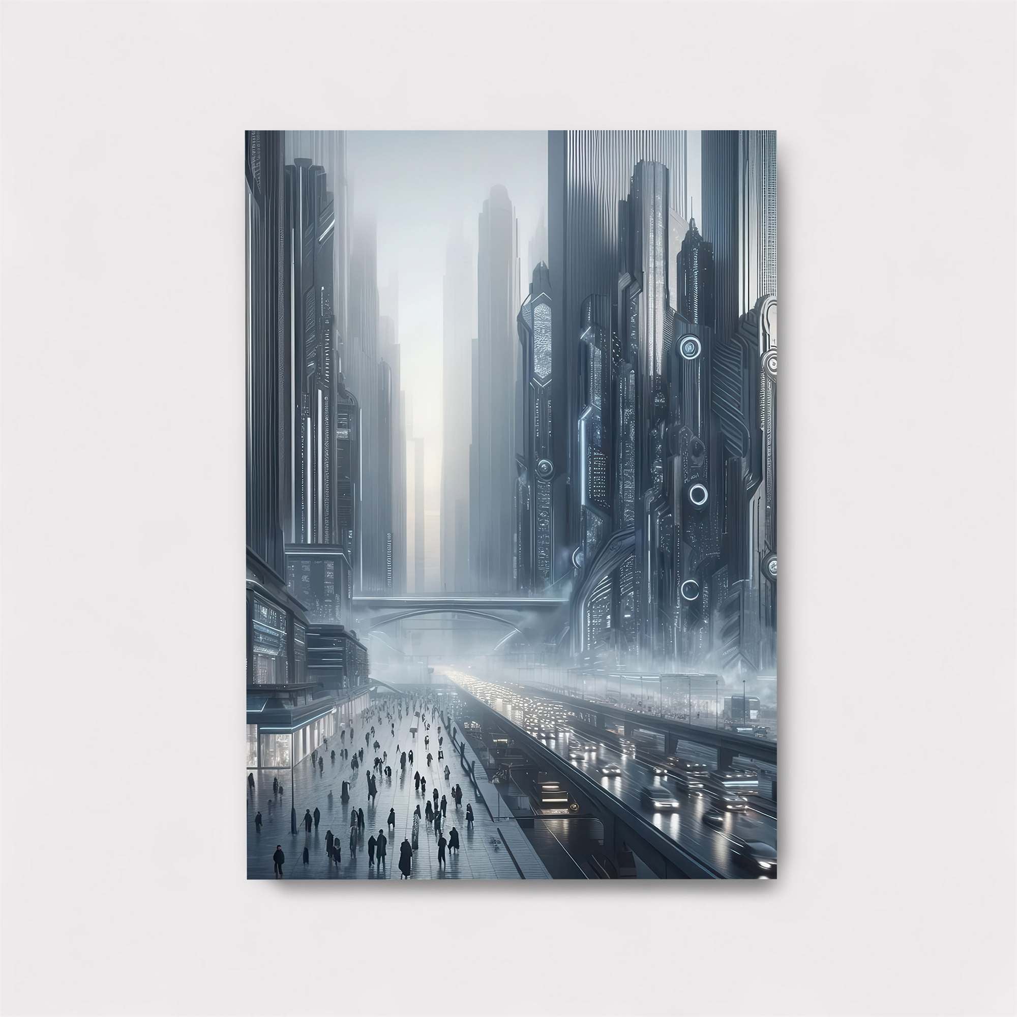 Cyberpunk Dreamscape Safe Wall Magnetic / M