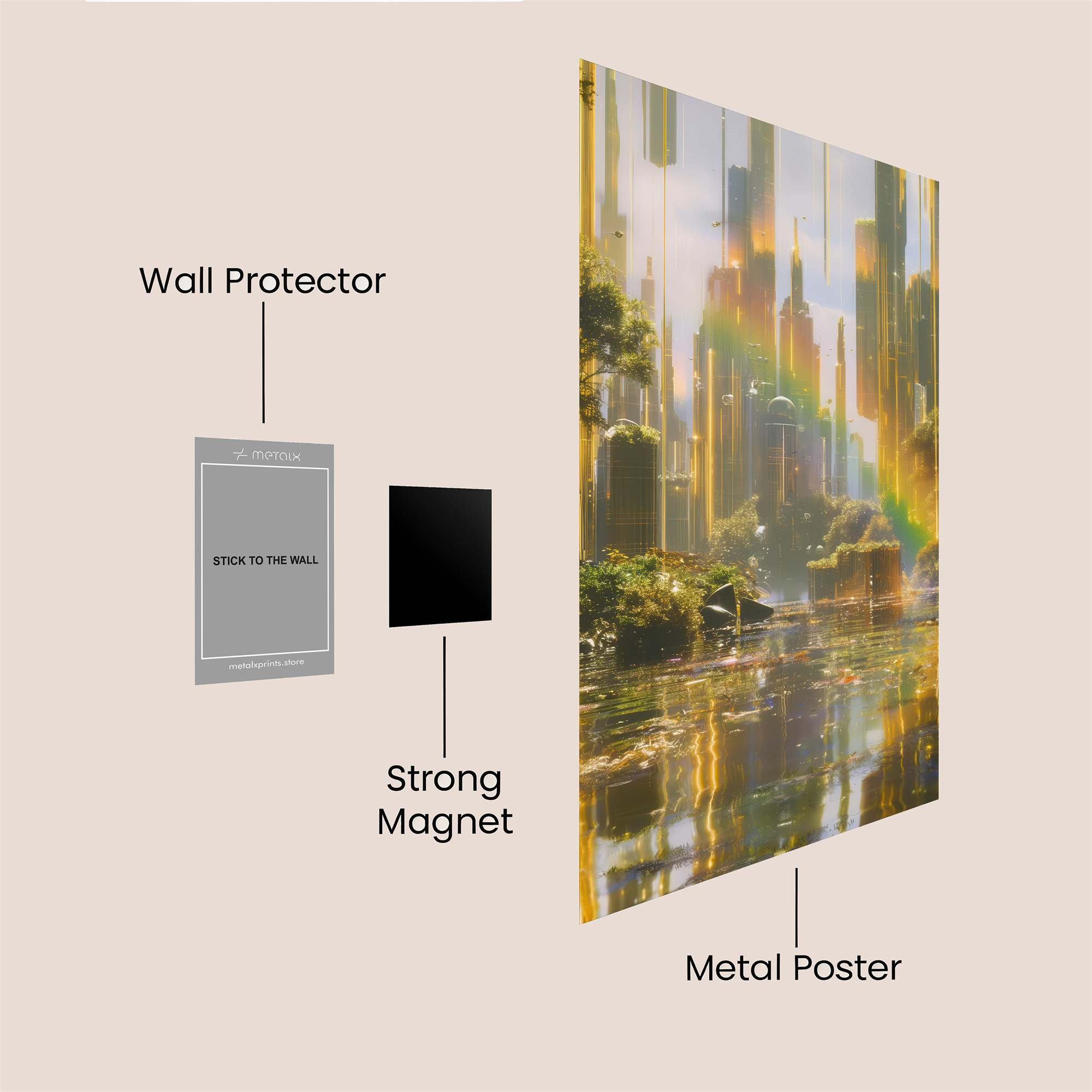 Eden Dream Safe Wall Magnetic / M