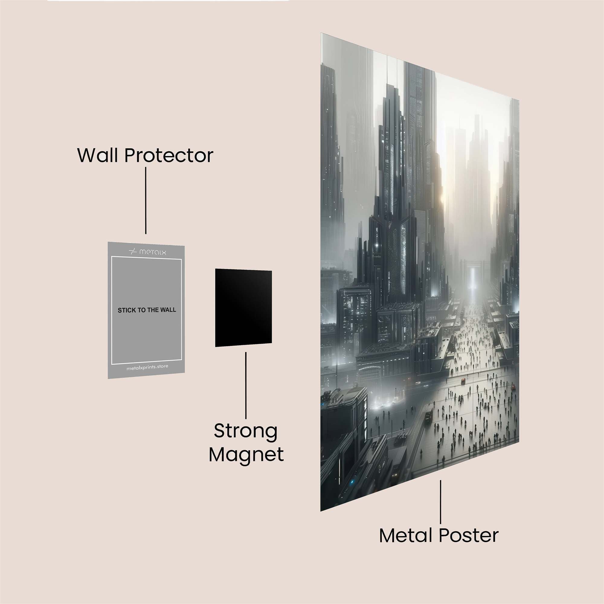 Cyberpunk Serenity Safe Wall Magnetic / M
