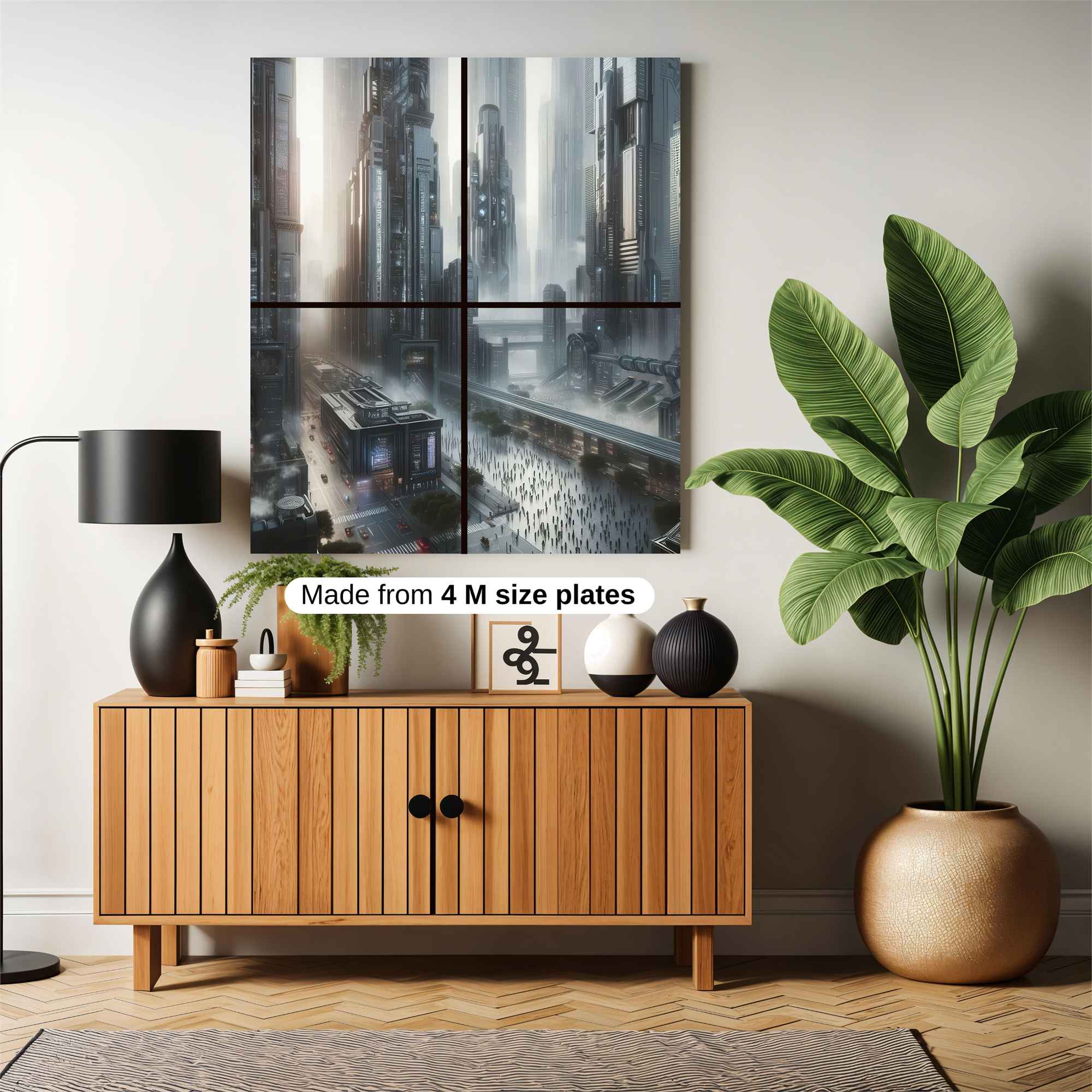 Neon Serenity Safe Wall Magnetic / M