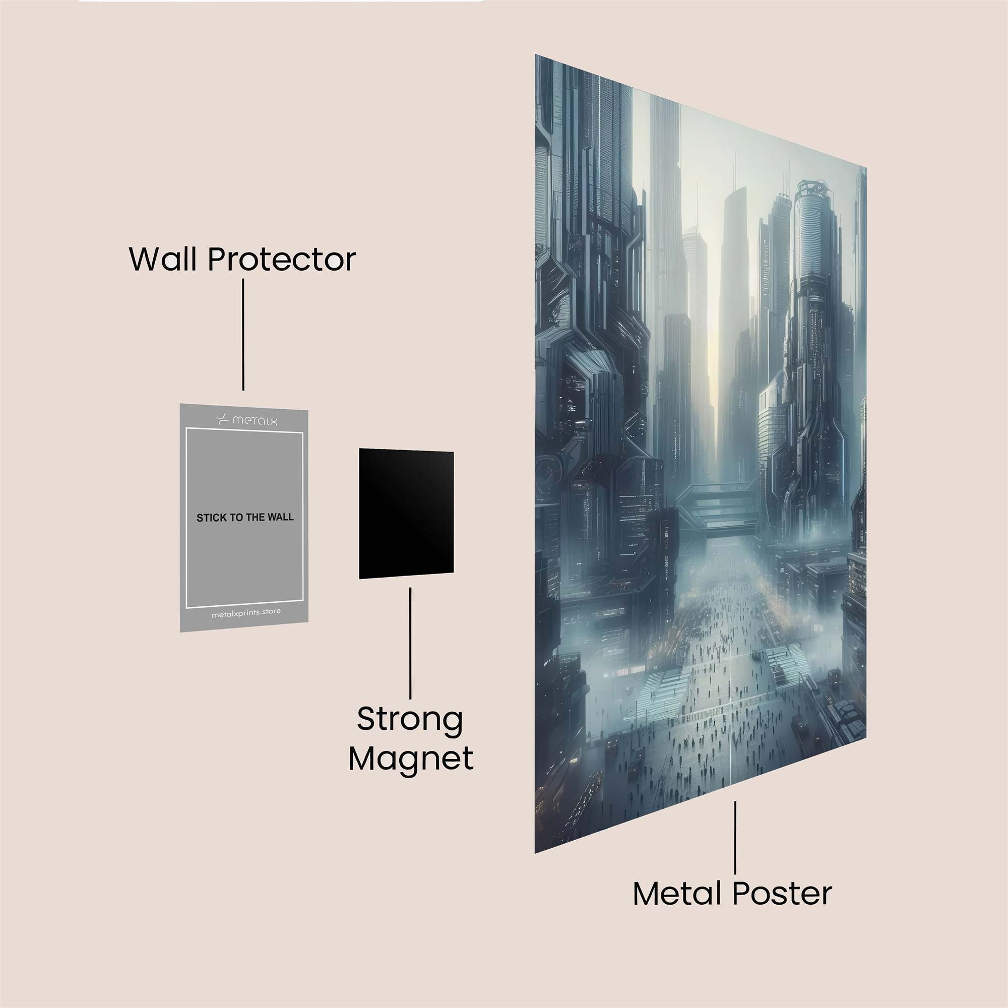 Cyberpunk Serenity Safe Wall Magnetic / M