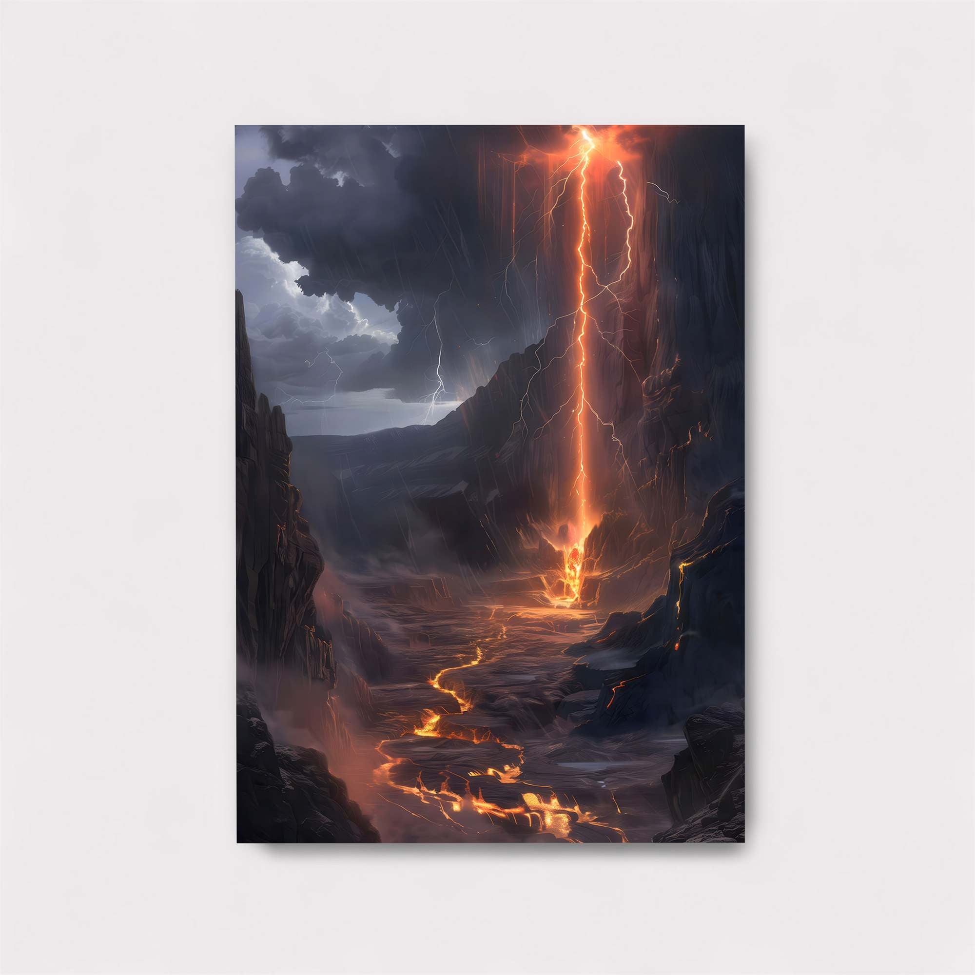 Lava Eruption Safe Wall Magnetic / M