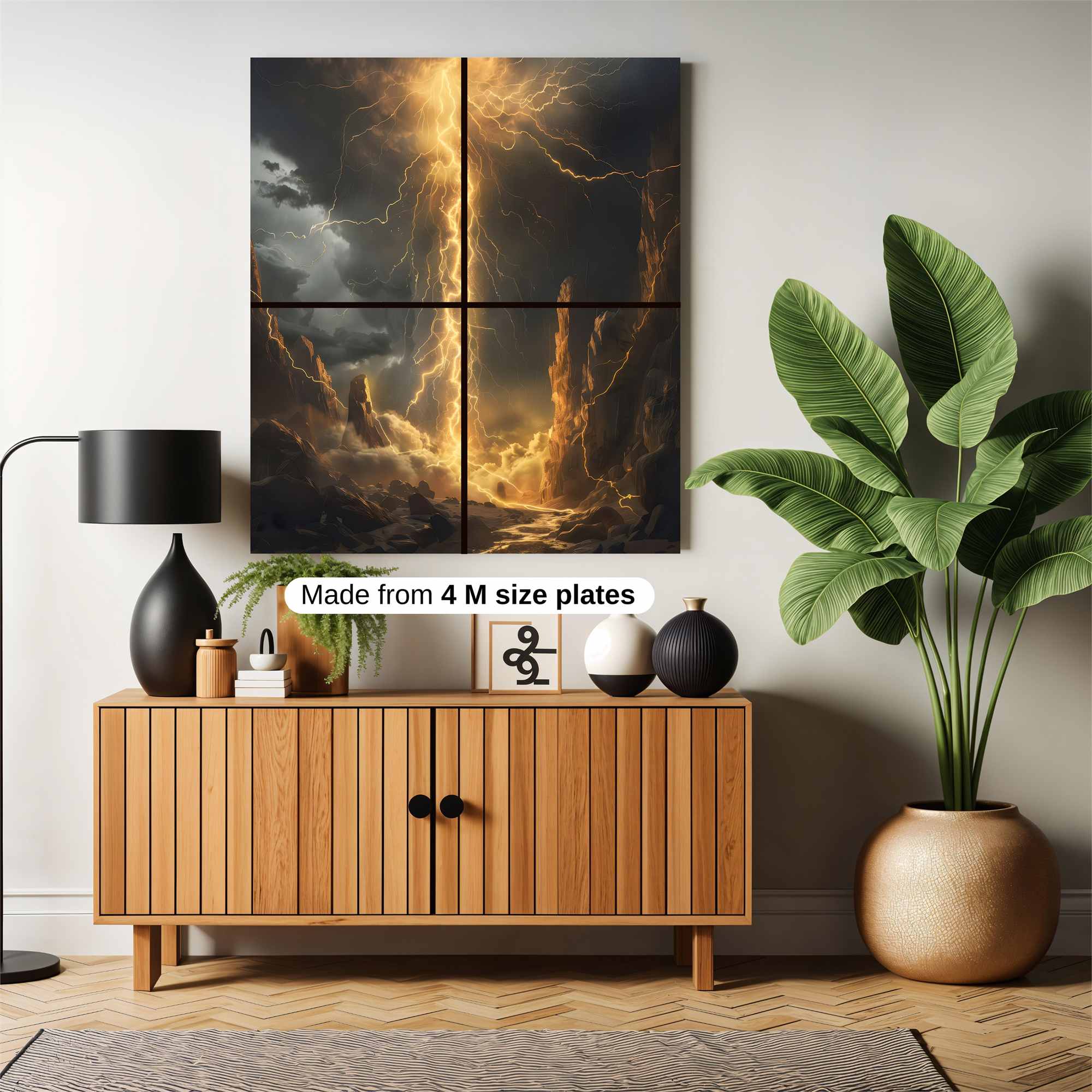 Thunderous Descent Safe Wall Magnetic / M