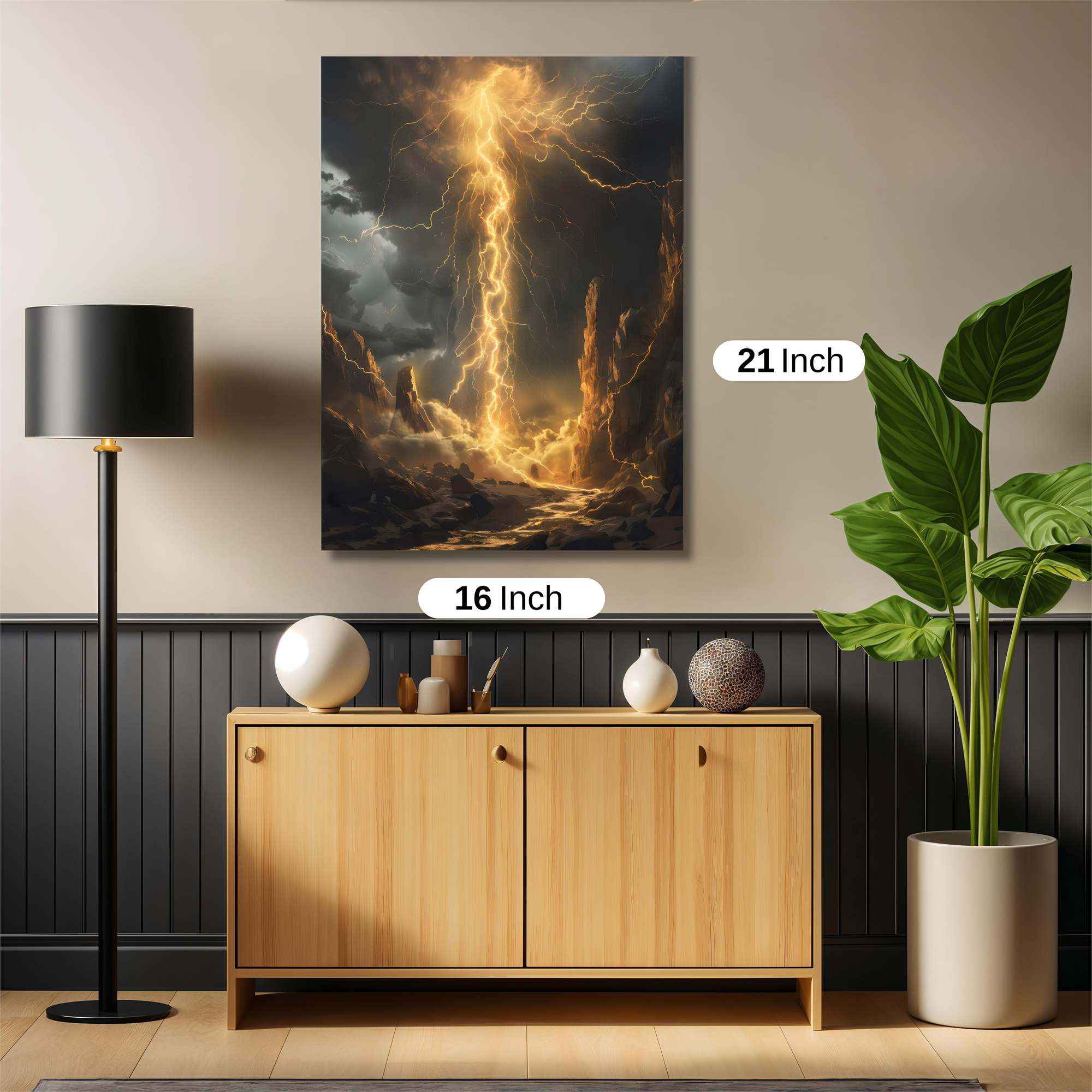 Thunderous Descent Safe Wall Magnetic / M