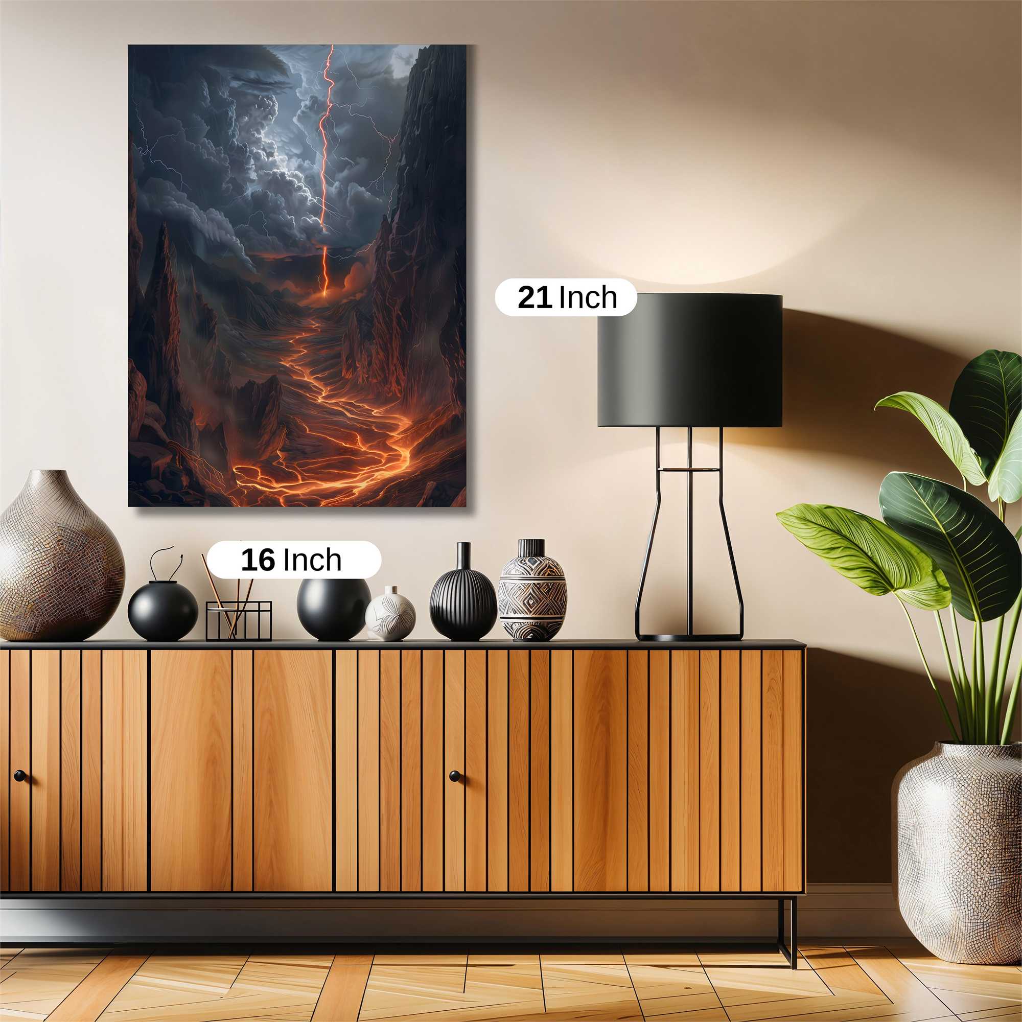 Lava Fury Safe Wall Magnetic / M