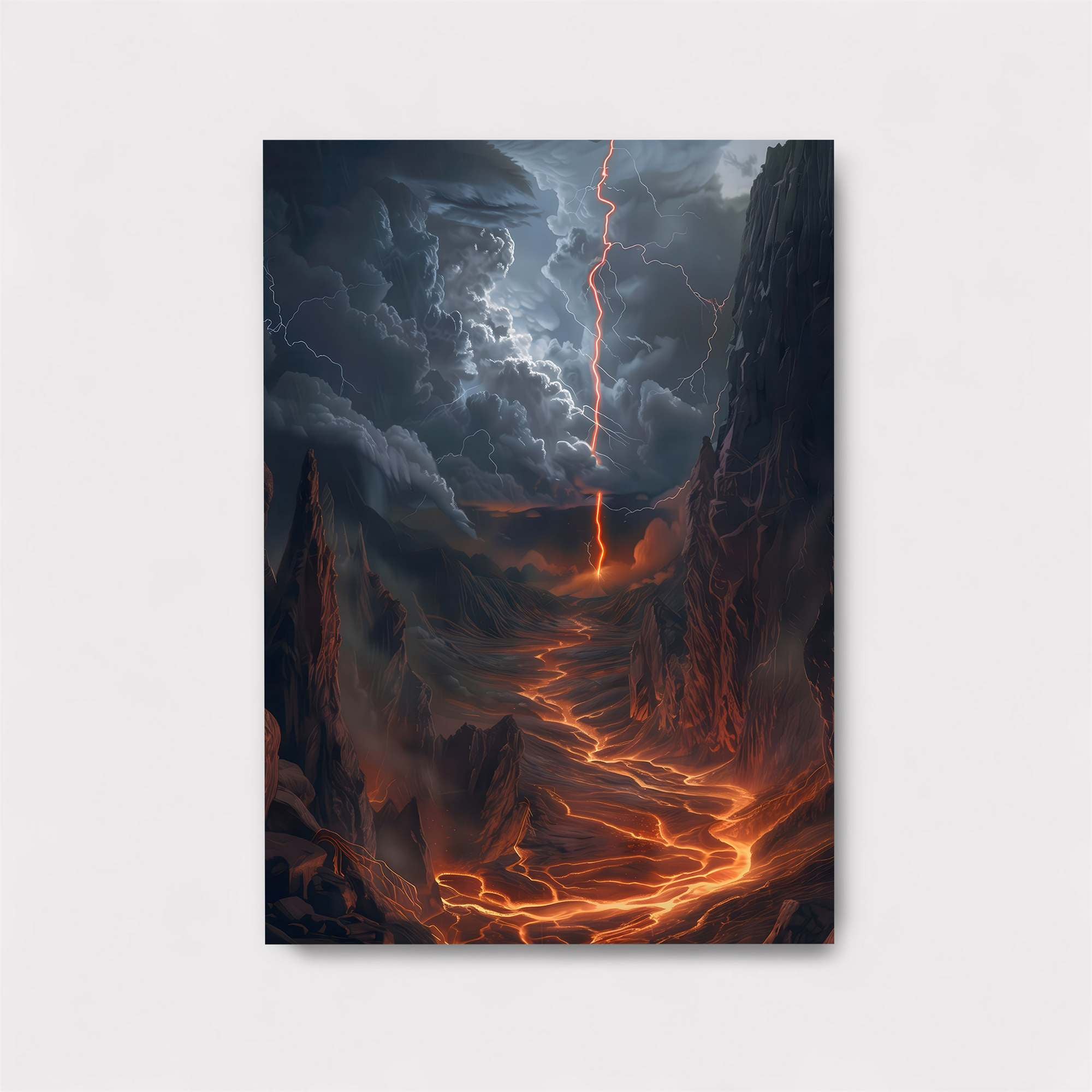 Lava Fury Safe Wall Magnetic / M