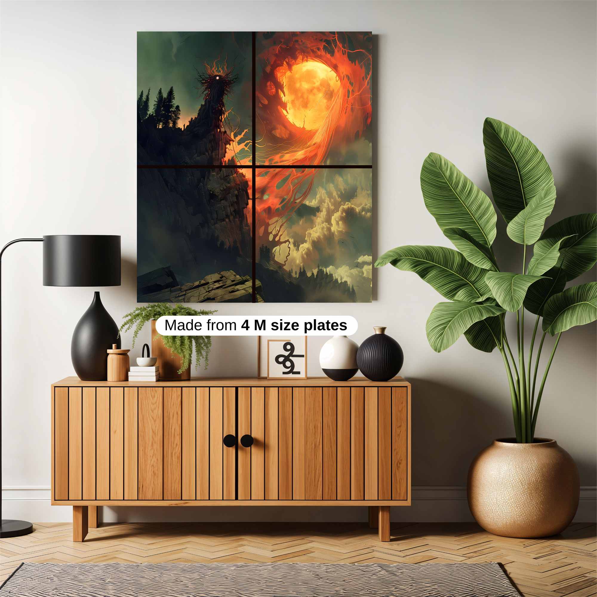 Demon Blaze Safe Wall Magnetic / M