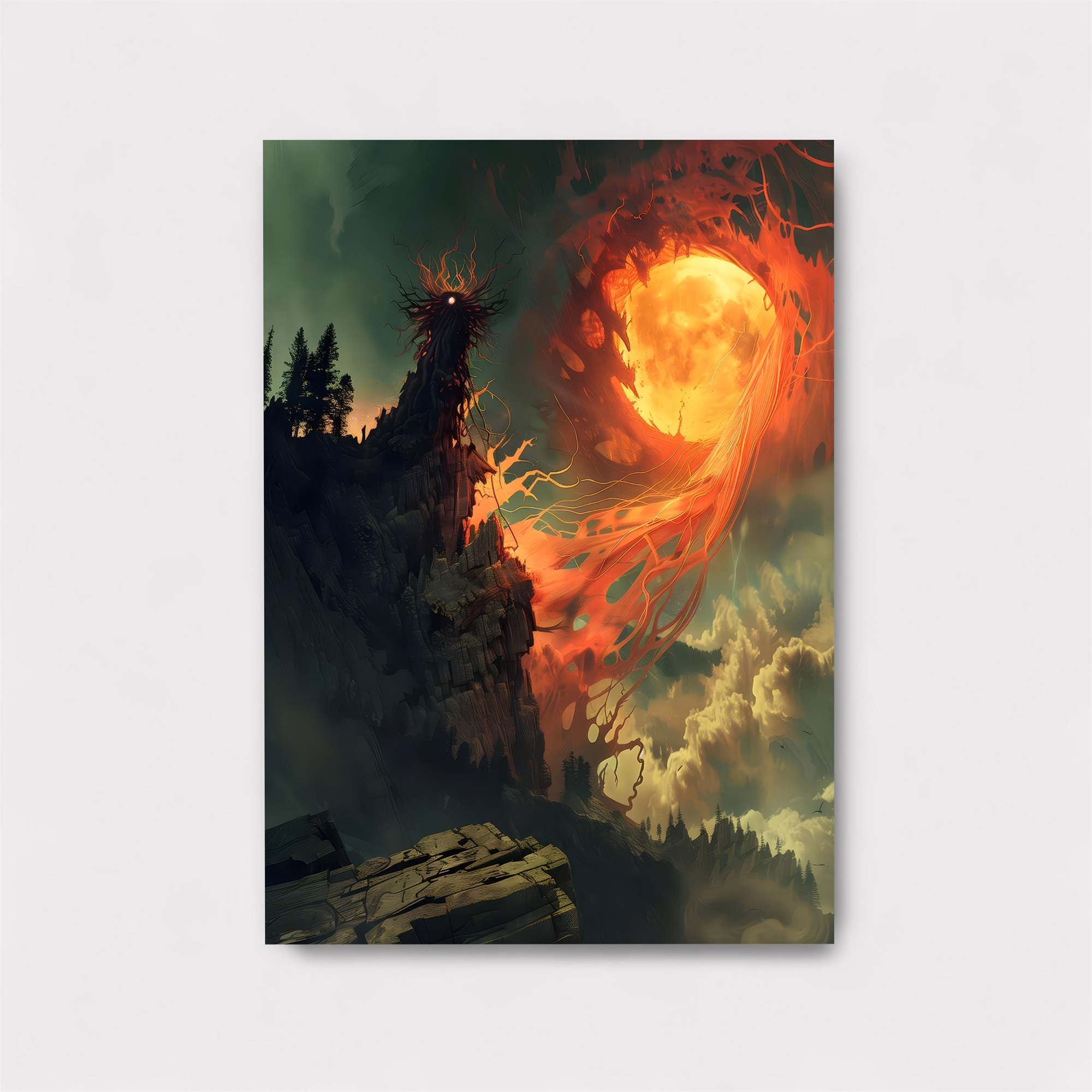 Demon Blaze Safe Wall Magnetic / M