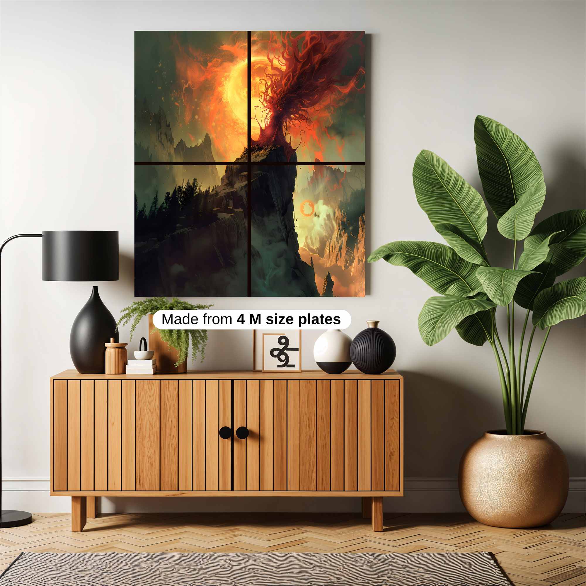 Volcanic Fury Safe Wall Magnetic / M