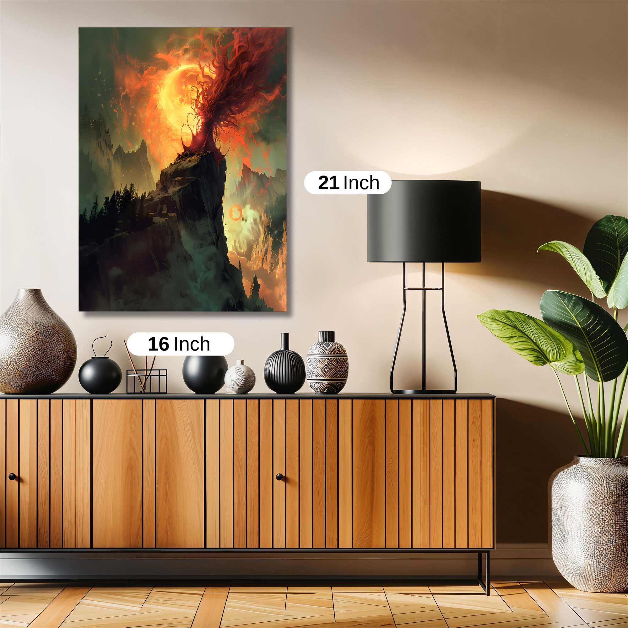 Volcanic Fury Safe Wall Magnetic / M