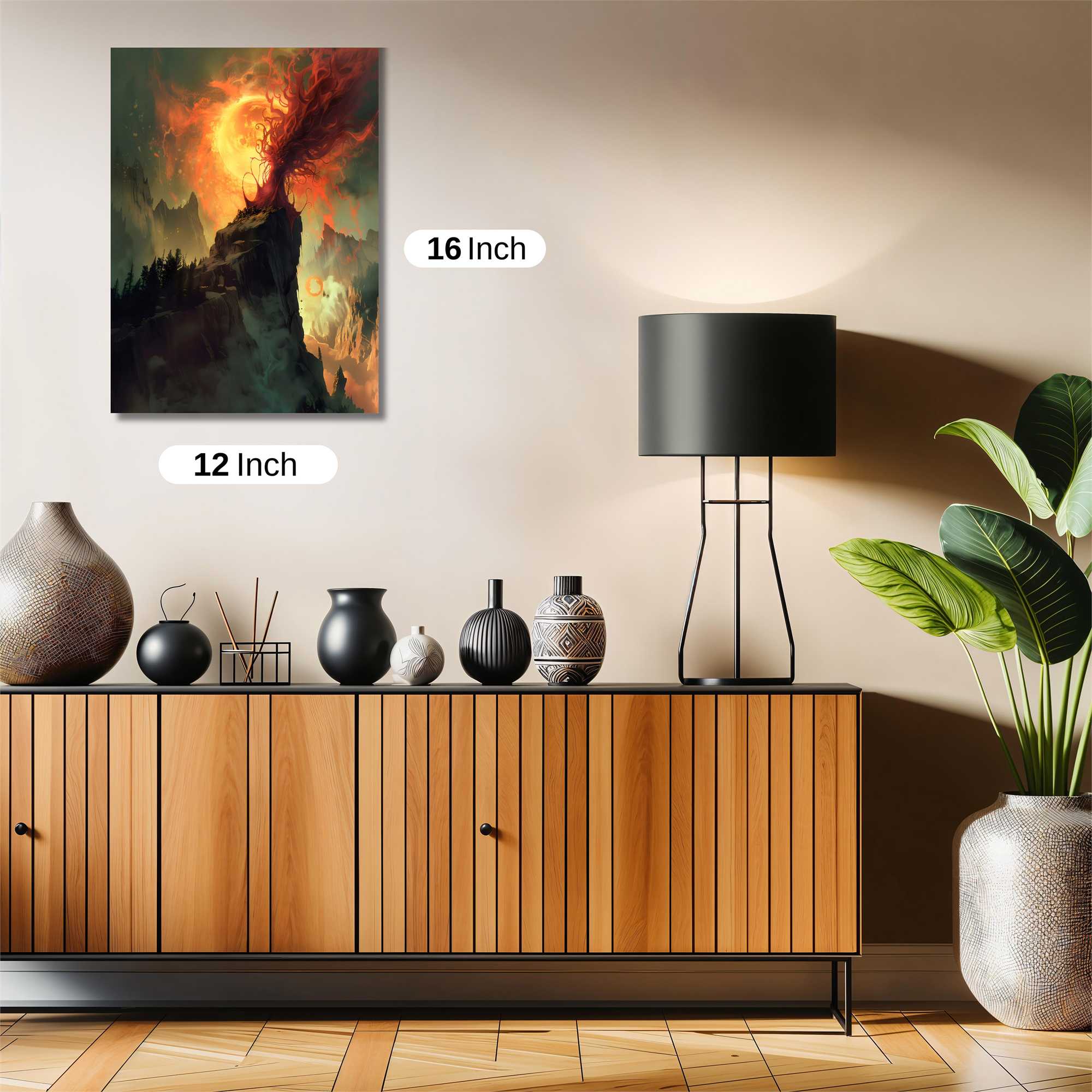 Volcanic Fury Safe Wall Magnetic / M