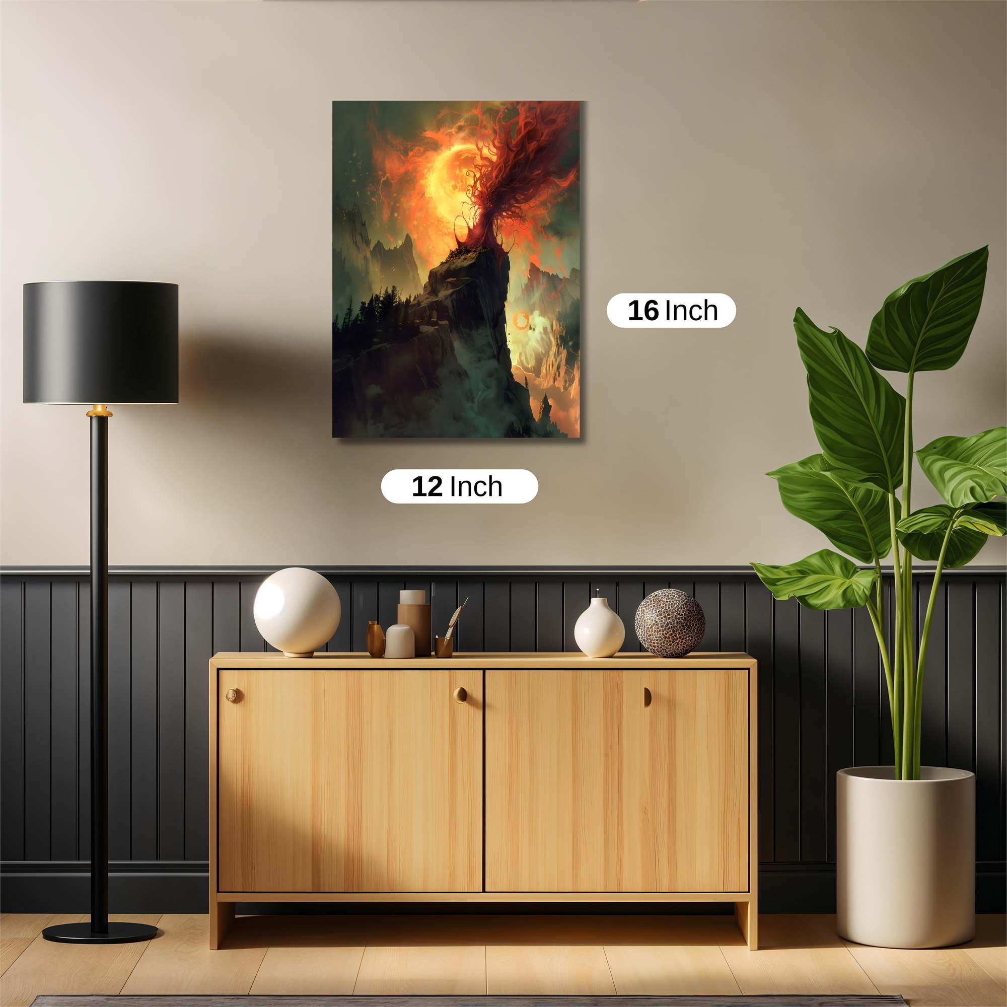 Volcanic Fury Safe Wall Magnetic / M