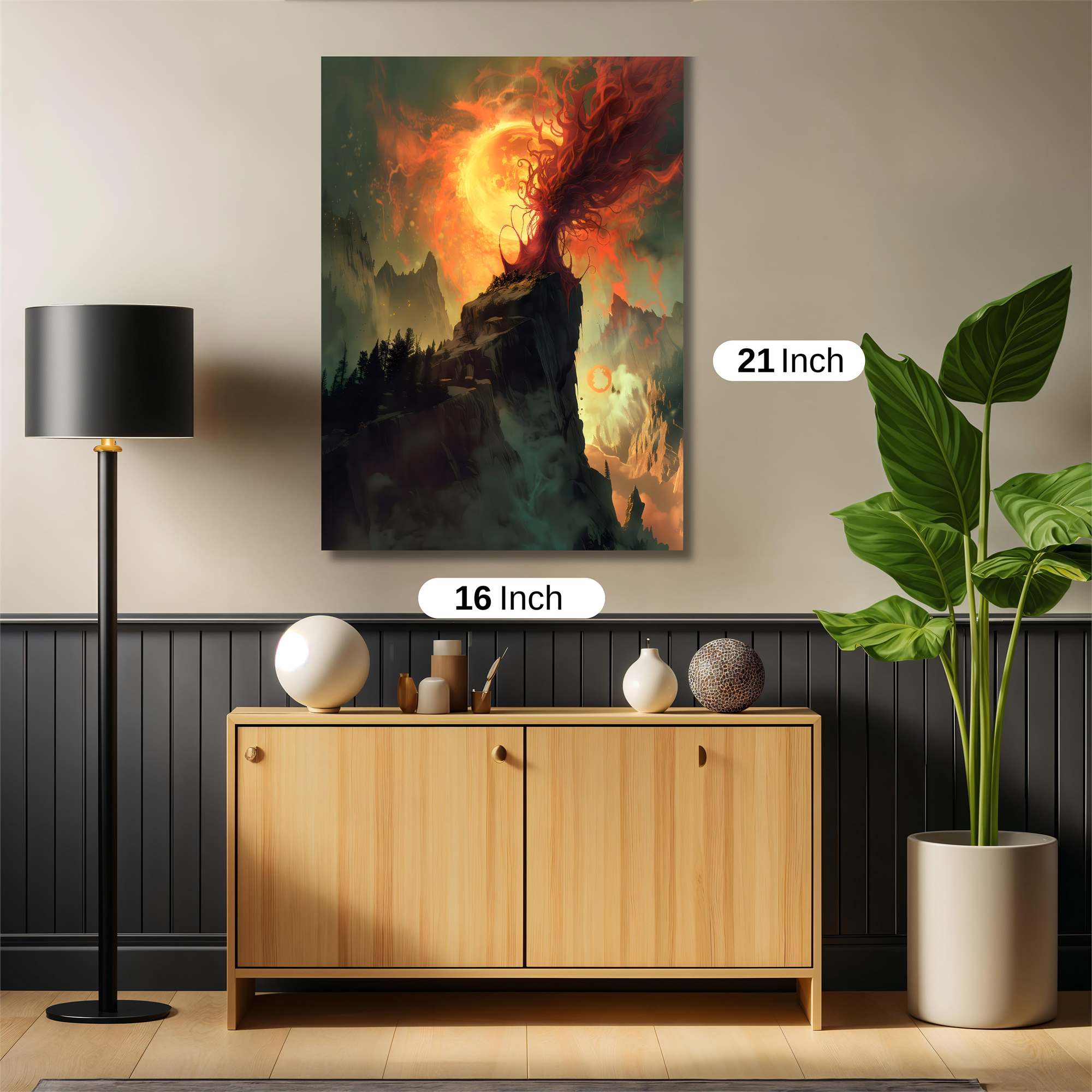 Volcanic Fury Safe Wall Magnetic / M