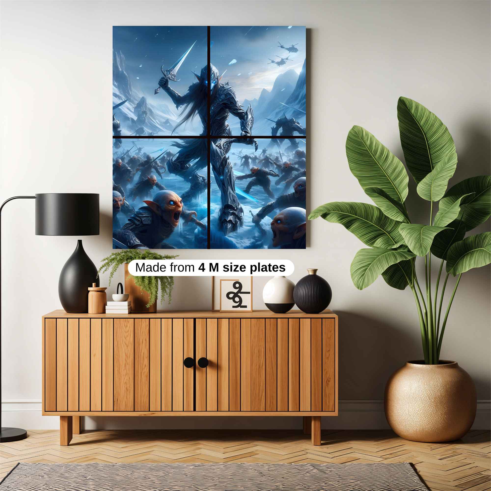 Elf Warrior Safe Wall Magnetic / M