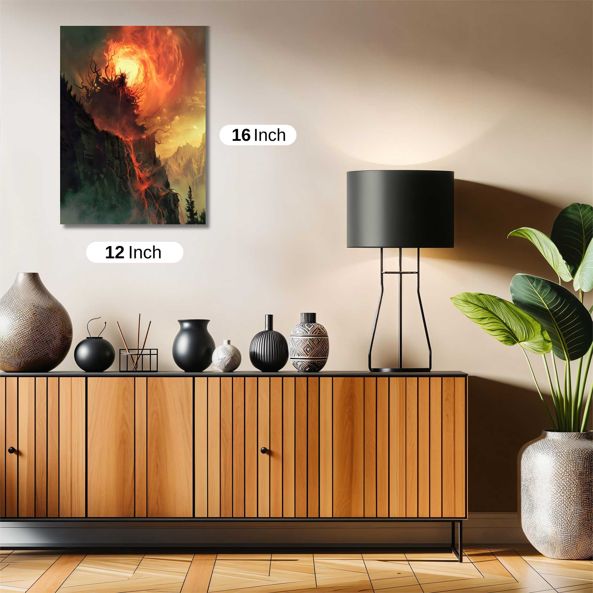 Volcano Fury Safe Wall Magnetic / M