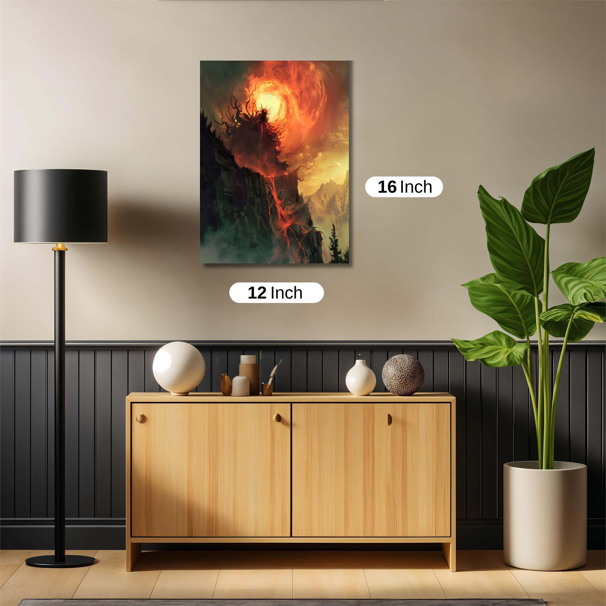 Volcano Fury Safe Wall Magnetic / M