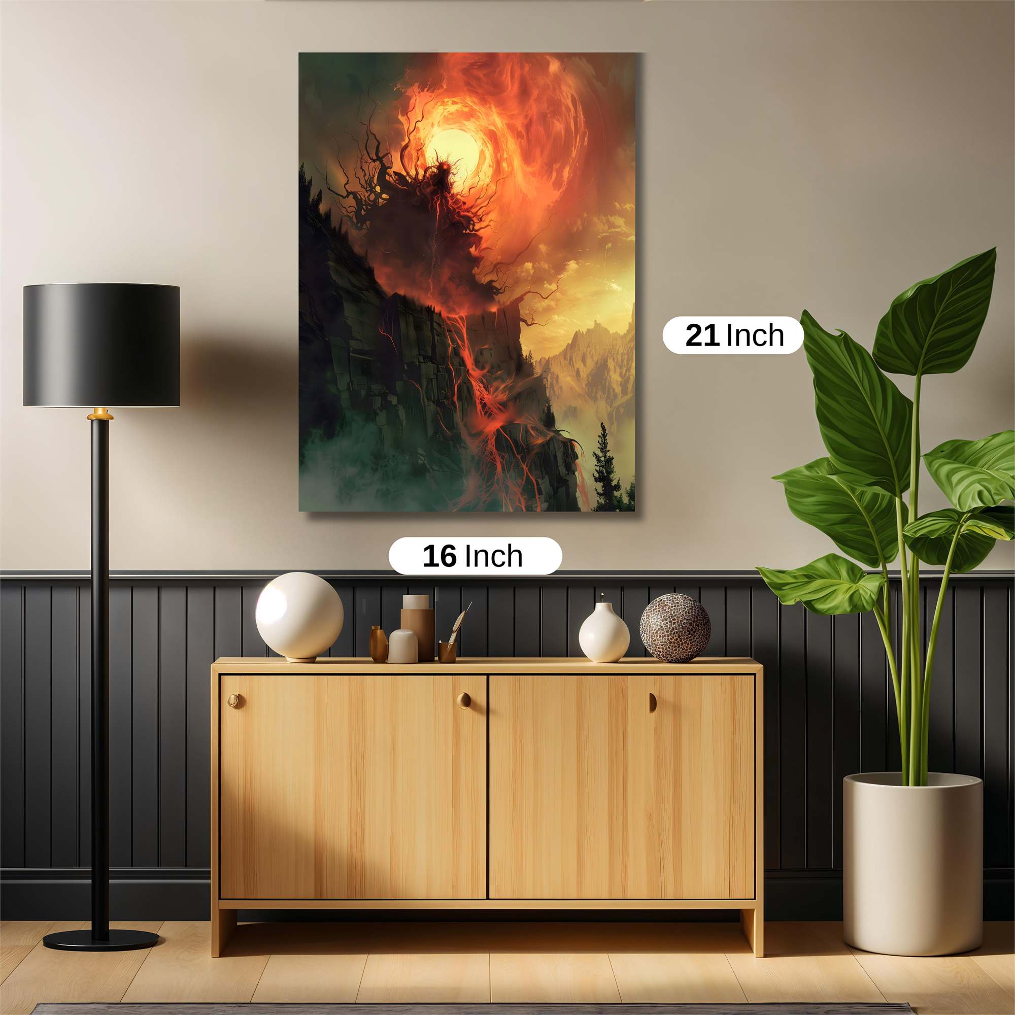 Volcano Fury Safe Wall Magnetic / M